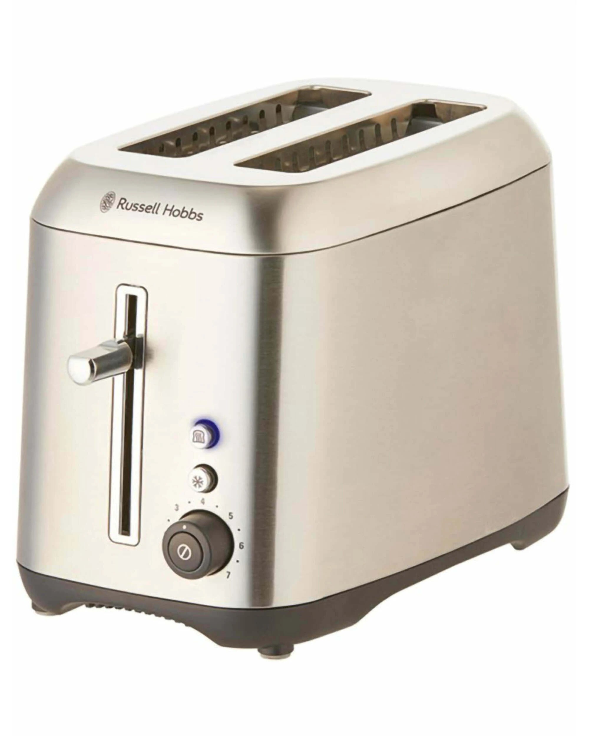 1 Russell Hobbs Carlton 2 Slice Toaster - Brushed - SILVER, 1 of 3