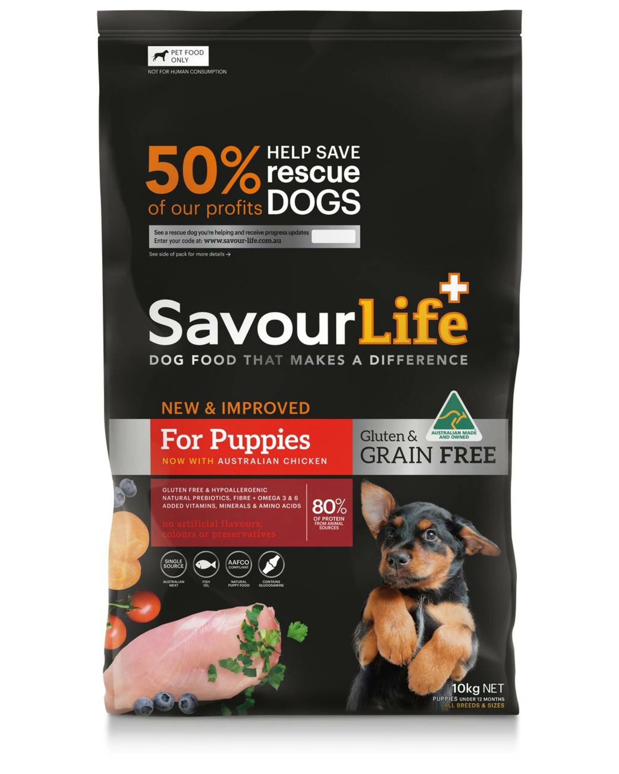 1 Savourlife Grain-Free Puppy Chicken 2.5kg, 1 of 1