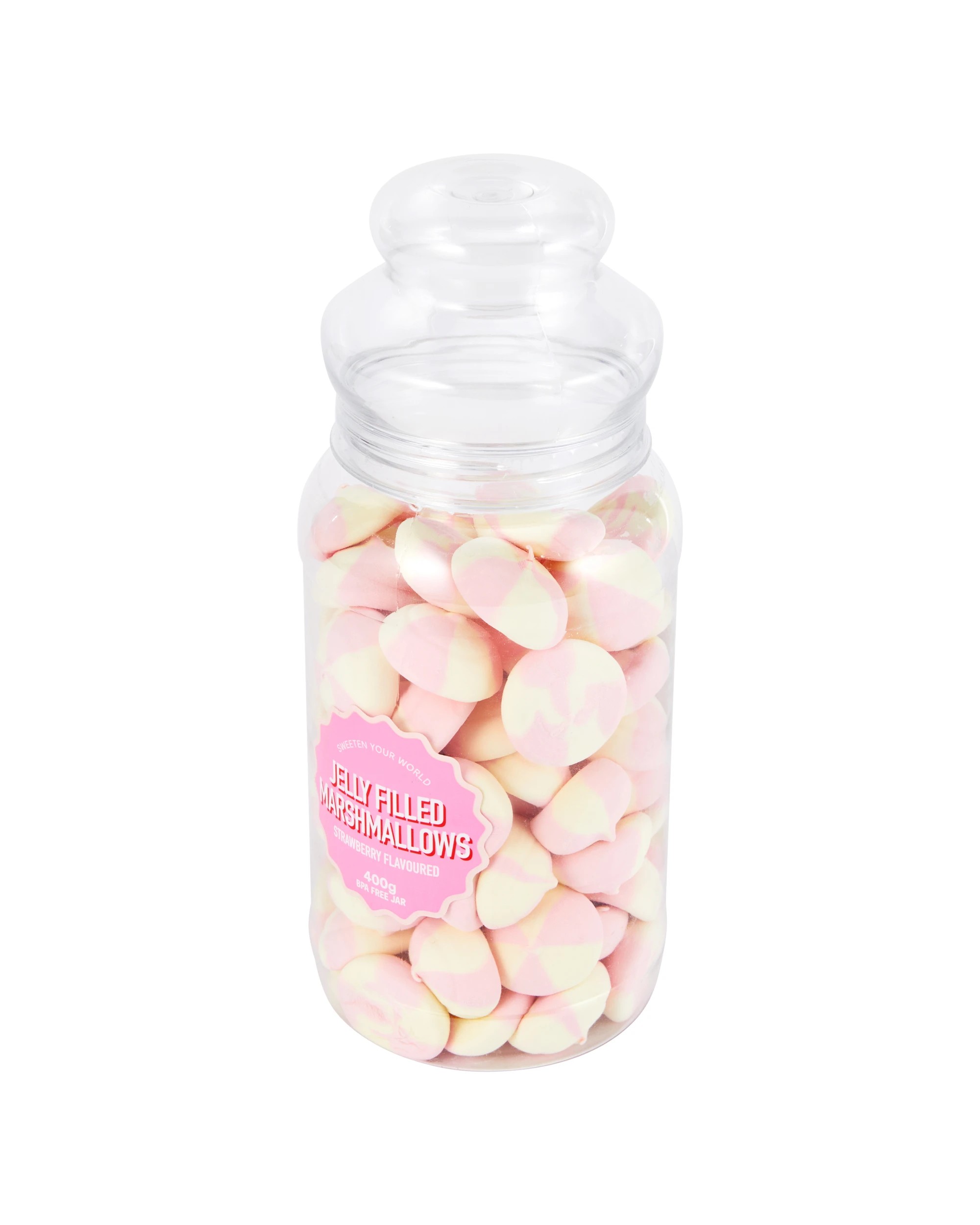 2 Strawberry Flavoured Jelly Filled Marshmallows 400g, 2 of 5