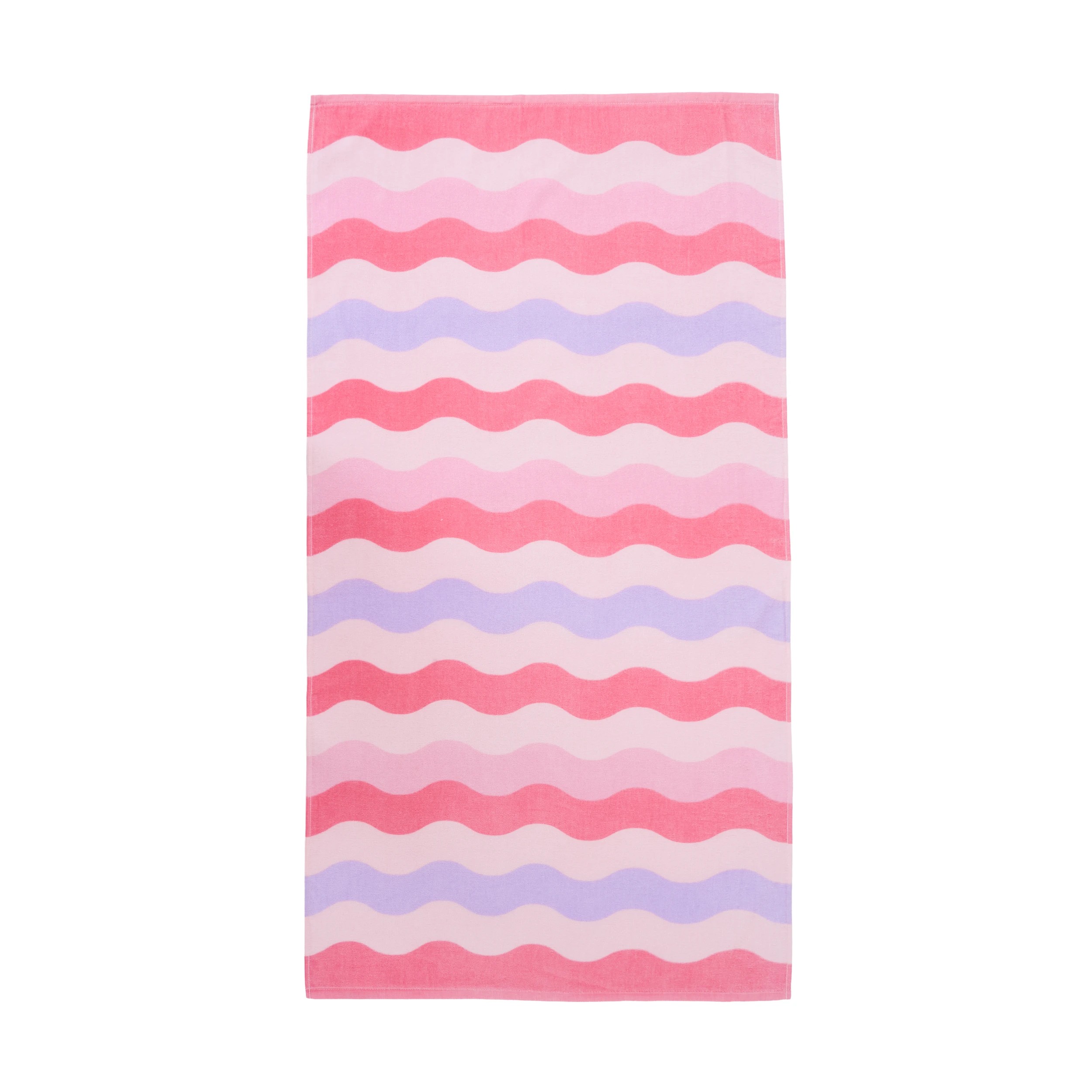 1 Australian Cotton Beach Towel - Wave, 1 of 6