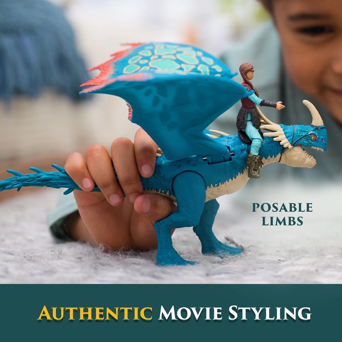 5 How To Train Your Dragon Deadly Nadder and Astrid Action Figure Set, 5 of 10