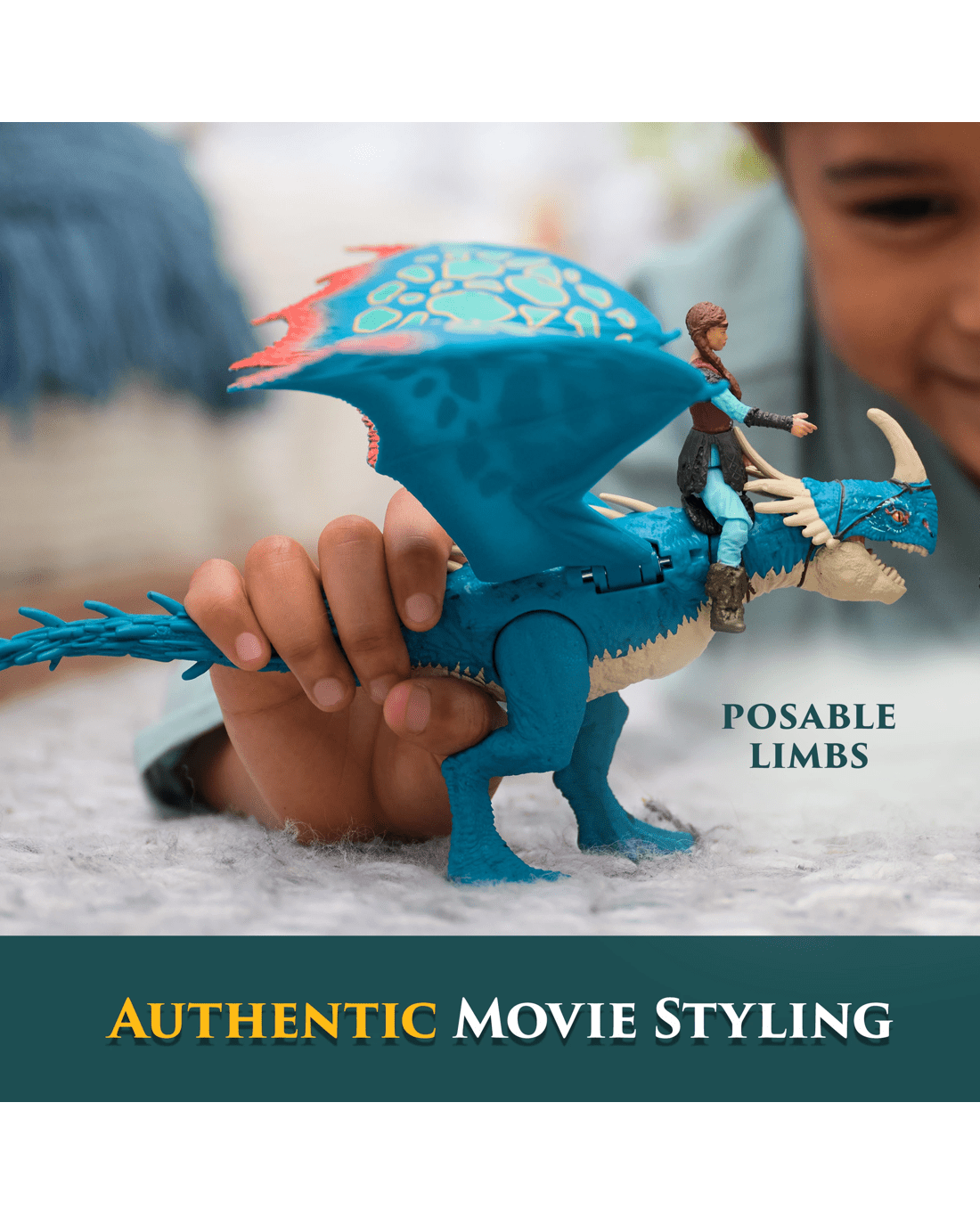 5 How To Train Your Dragon Deadly Nadder and Astrid Action Figure Set, 5 of 10