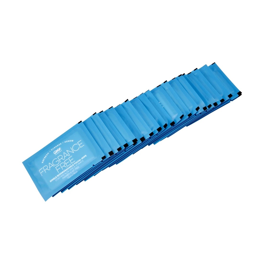 3 OXX Skincare 25 Piece Fragrance Free Single Facial Wipes - Aloe Vera and Vitamin E, 3 of 8