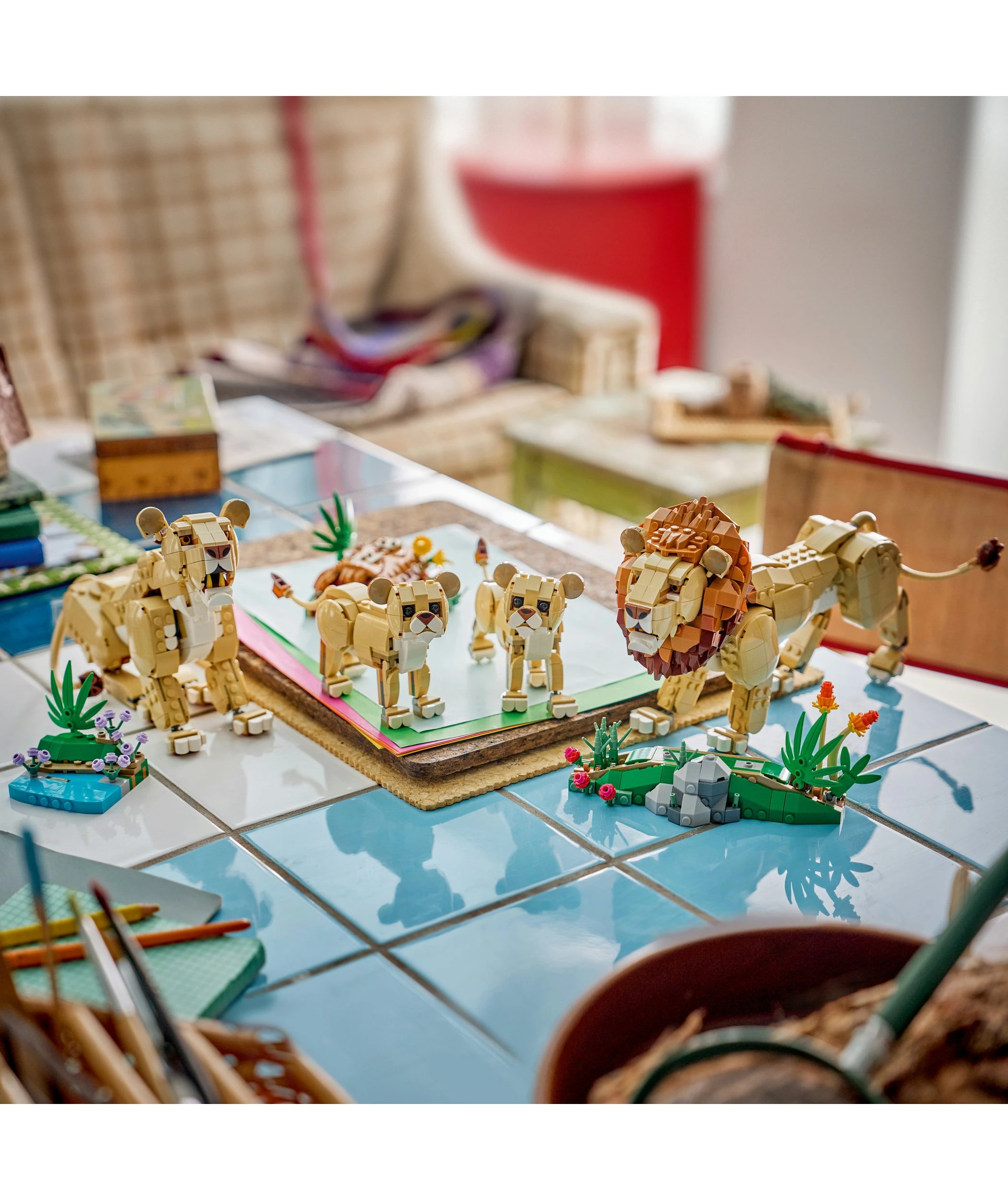 8 LEGO Creator Wild Animals: Majestic Lion 31386, 8 of 9