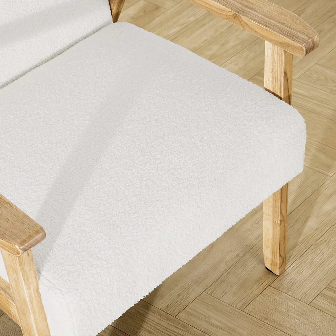 5 Timber Boucle Chair, 5 of 10