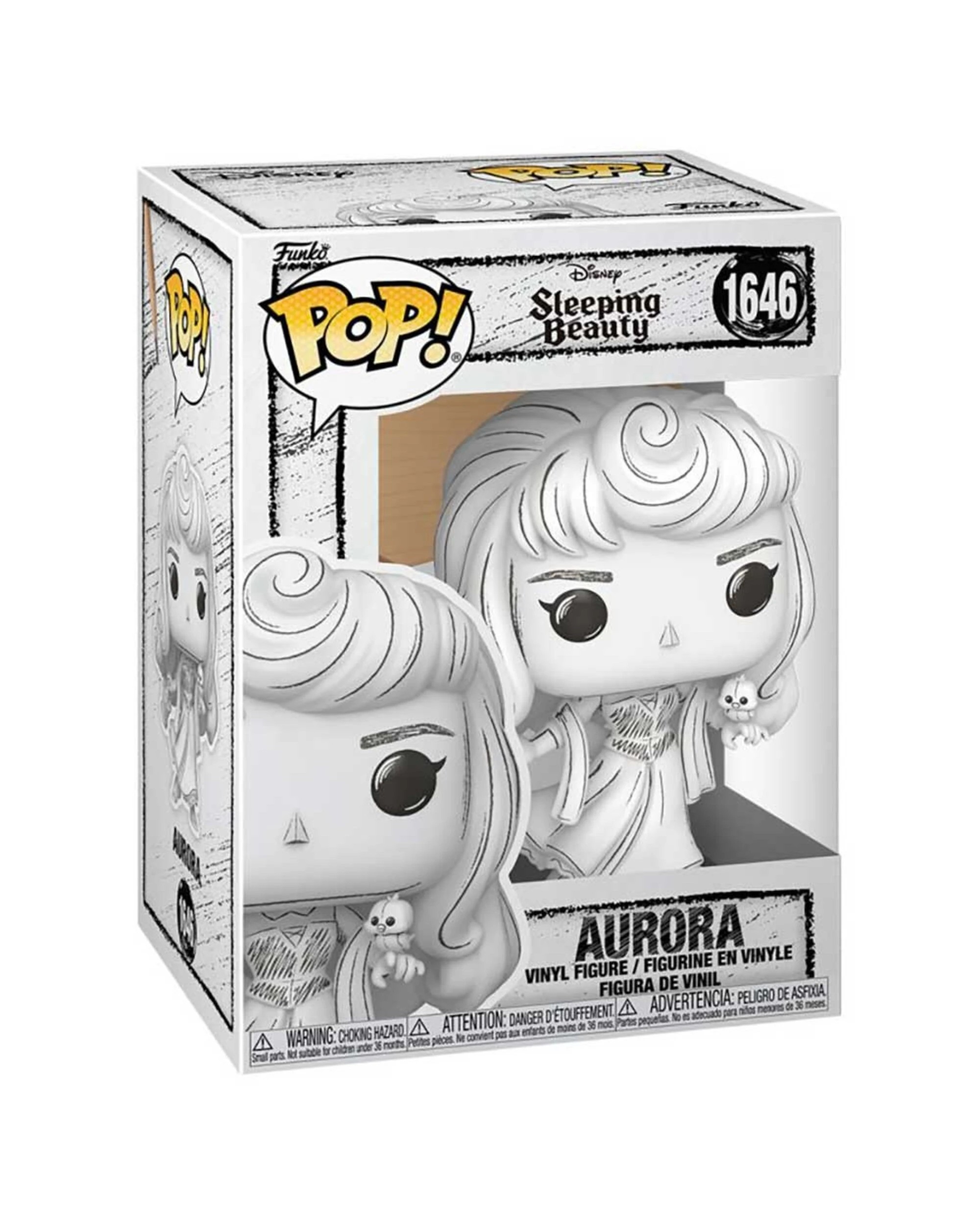 2 Disney - Sleeping Beauty Aurora Sketch Pop! Vinyl Figure, 2 of 2