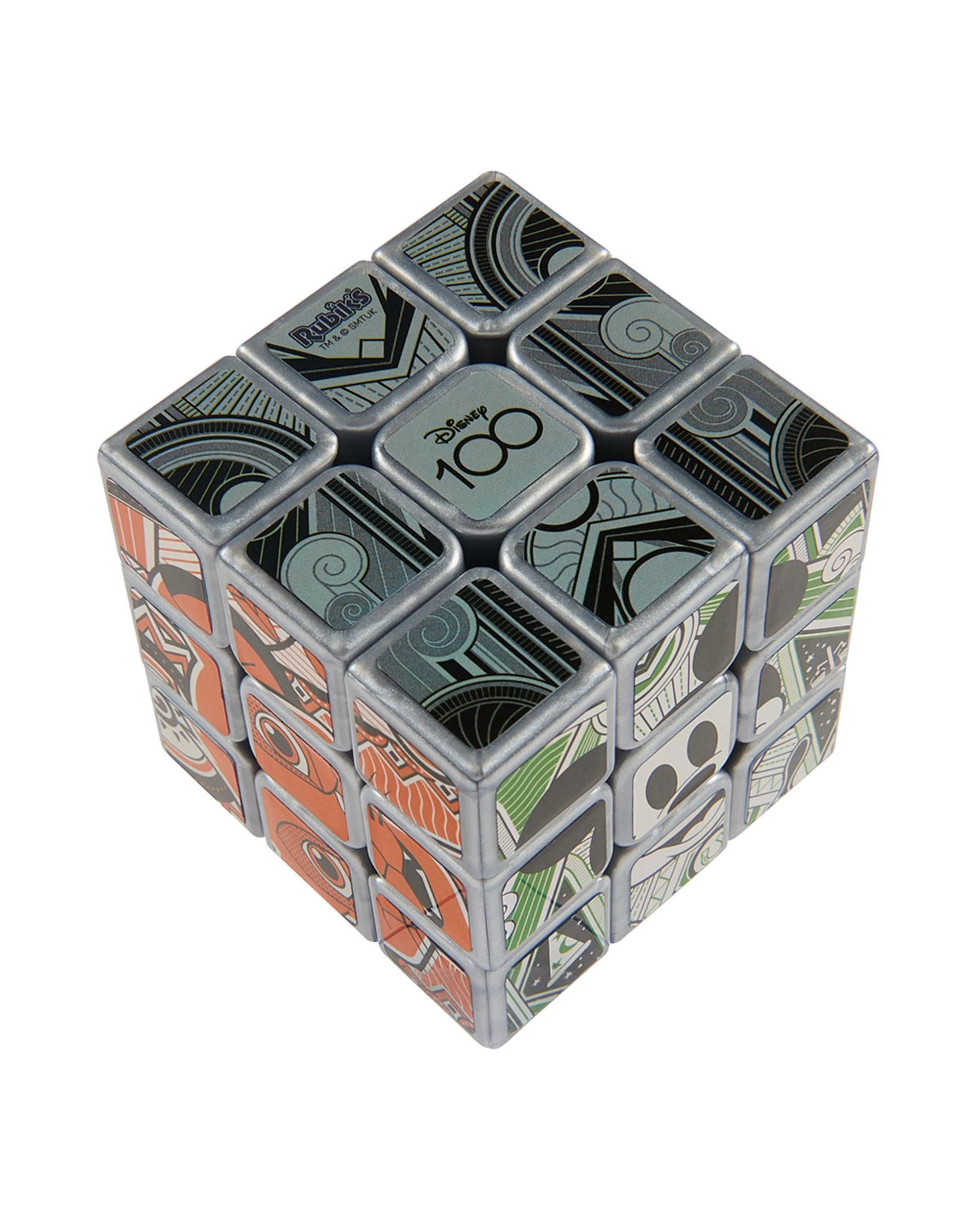 2 Rubiks Disney 100th 3x3 Puzzle Cube, 2 of 7