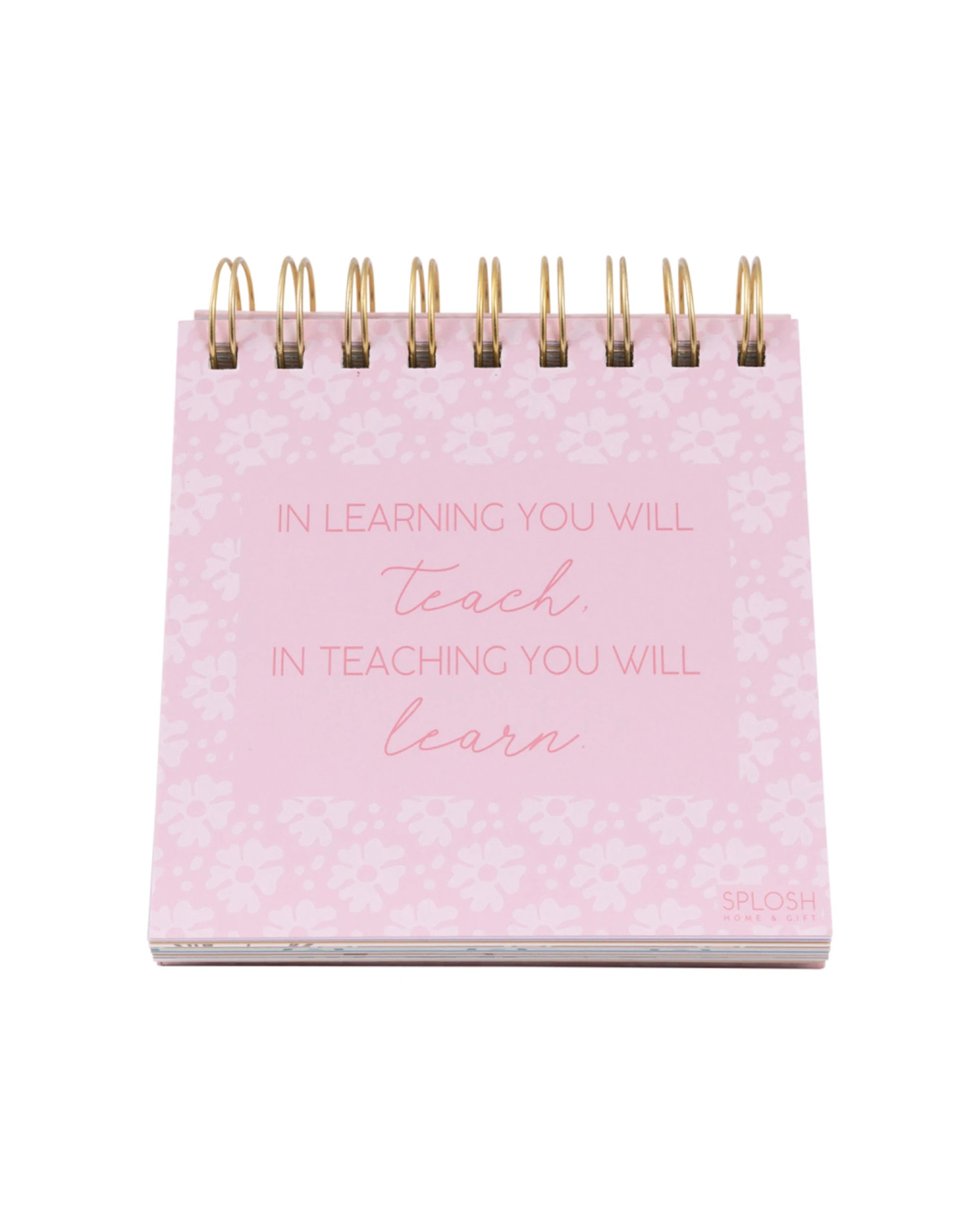 2 Splosh Teacher Affirmation Quotes 30-Page Flip Book 13.5cm Hardcover - Multi, 2 of 7