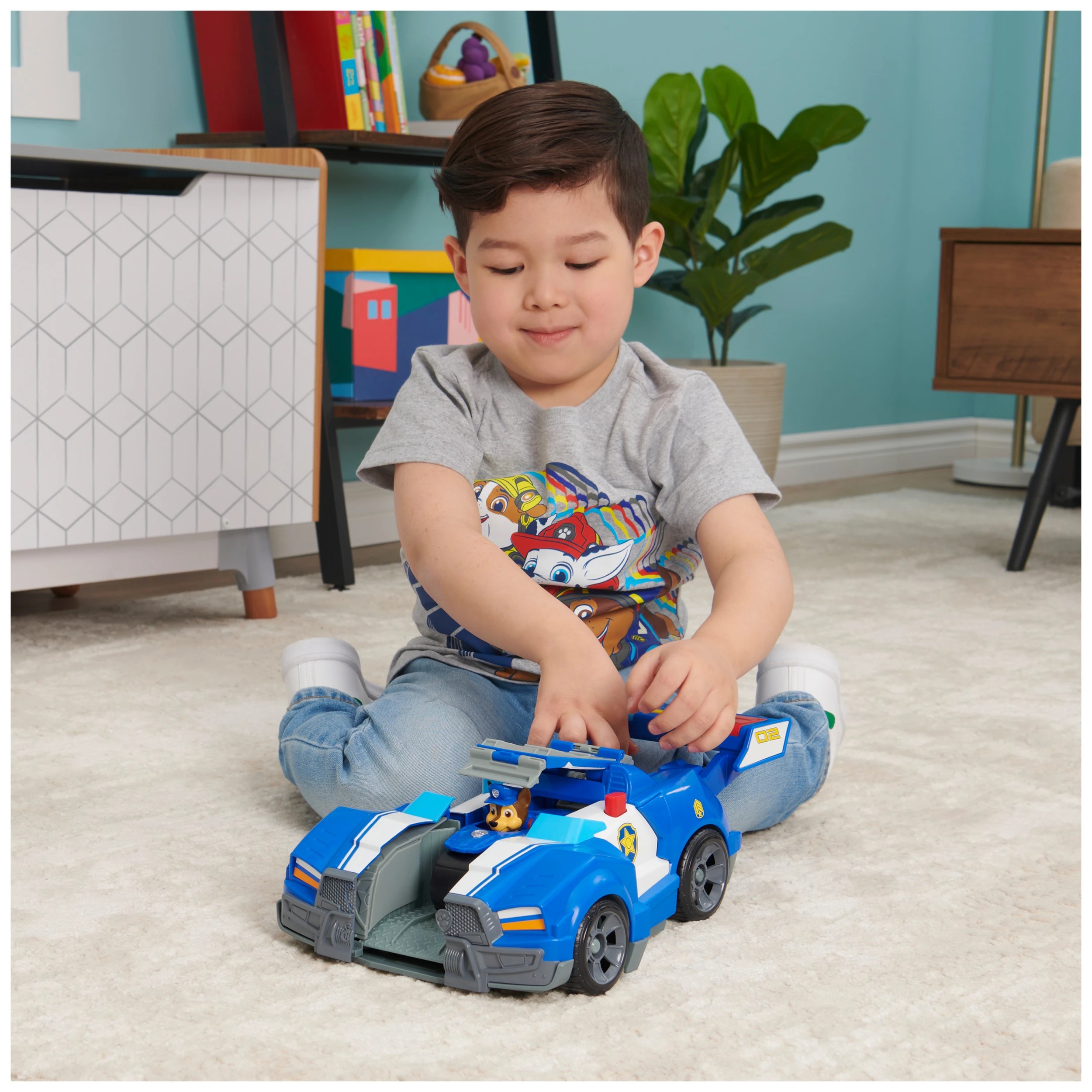 6 PAW Patrol Chase Transforming Vehicle - Multi, 6 of 10