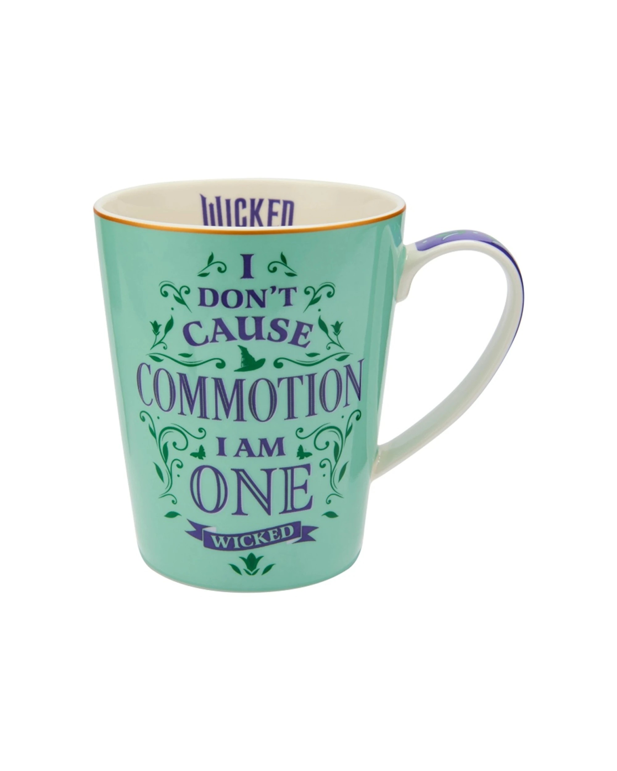1 Maxwell And Williams Wicked Themed Conical Drinking Mug Commotion 450ml - Multi, 1 of 1
