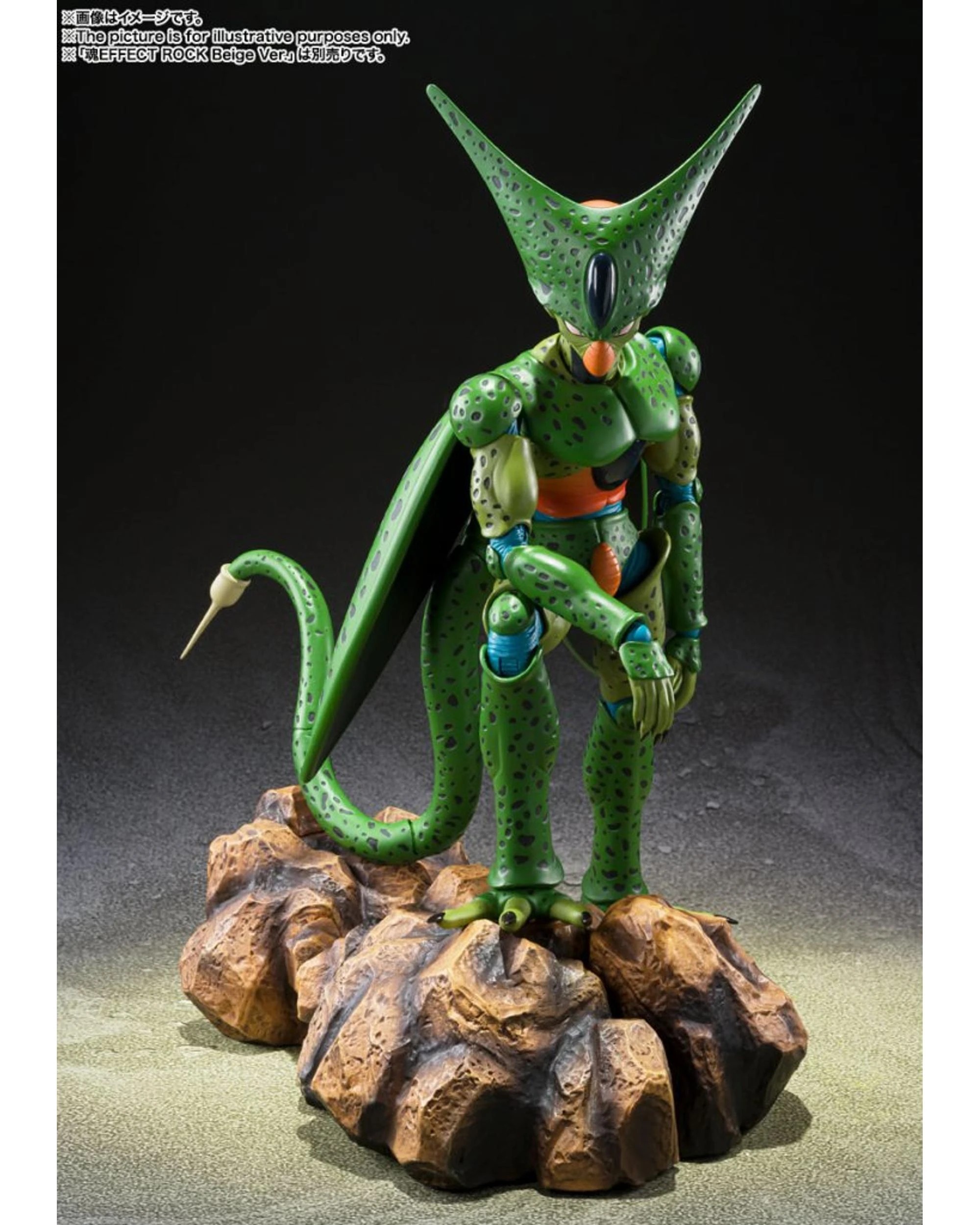 4 Tamashii Nations S.H.Figurarts Dragon Ball Z Cell First Form Figure, 4 of 7
