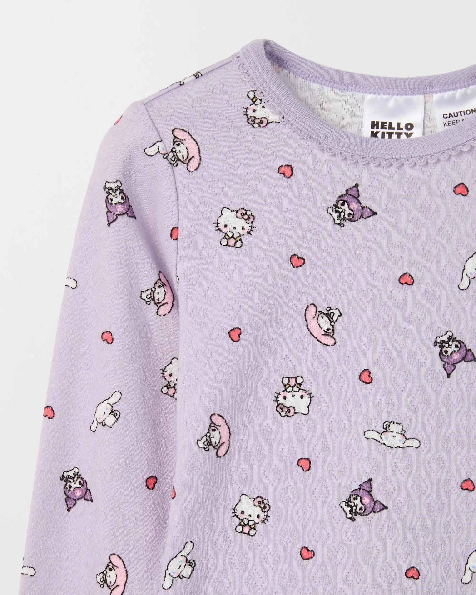 3 Family Matching Australian Cotton Hello Kitty Mini Me Pyjama Set HELLO KITTY, 3 of 3