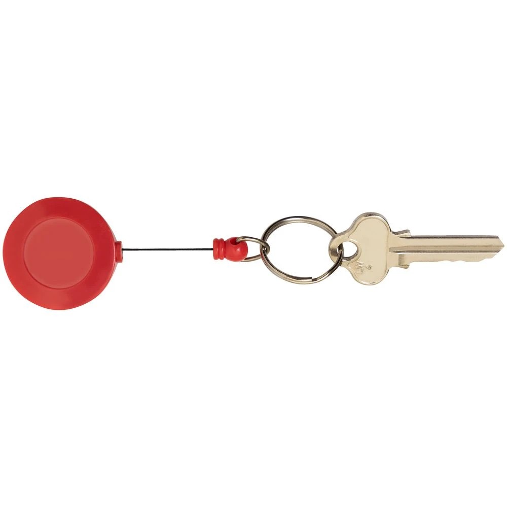 2 J.Burrows Retractable Key Reel Red, 2 of 2