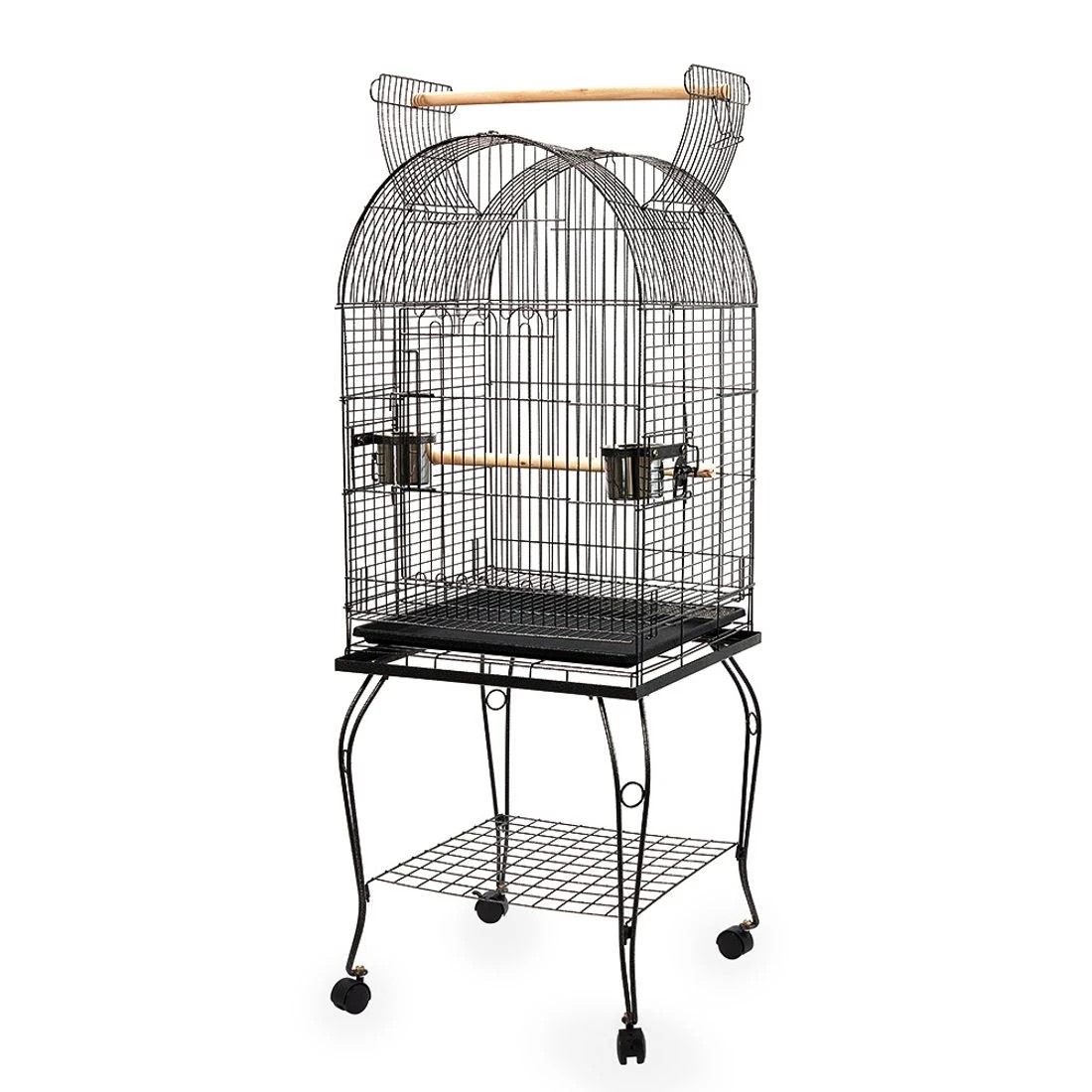 3 i.Pet Bird Cage 150cm Large Aviary - Black, 3 of 9