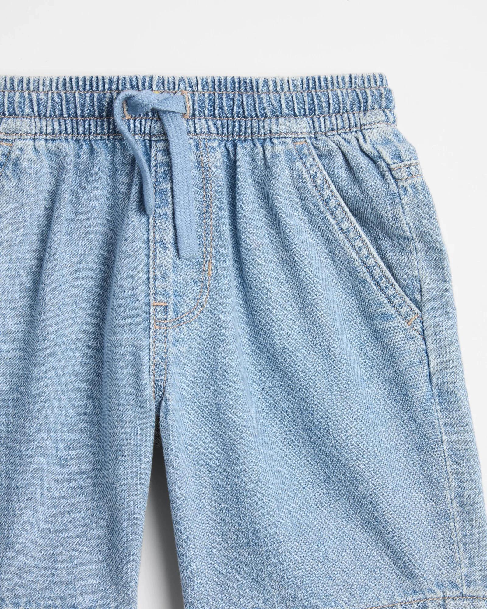 2 Target Denim Pull On Volley Shorts LIGHT WASH, 2 of 3