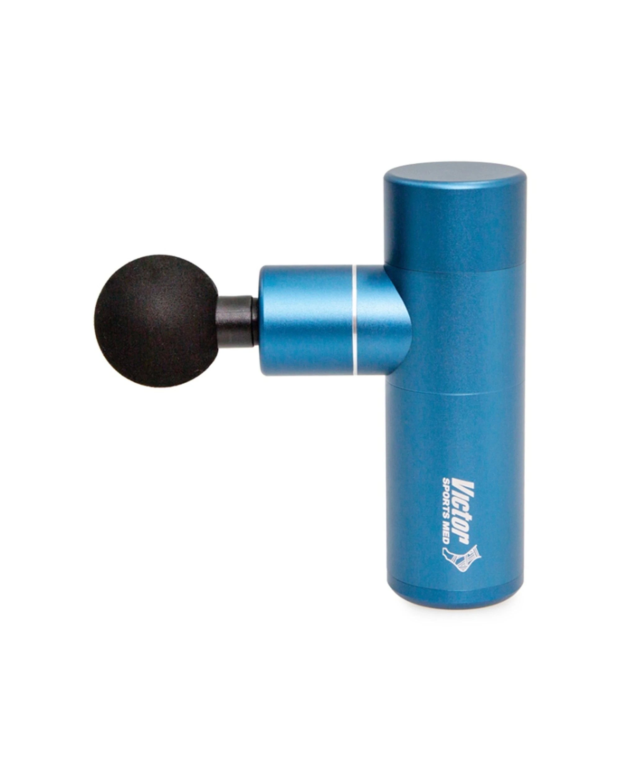 1 Victor Sports Portable Mini Vibration Massage Gun With Adjustable Speeds - Blue, 1 of 4