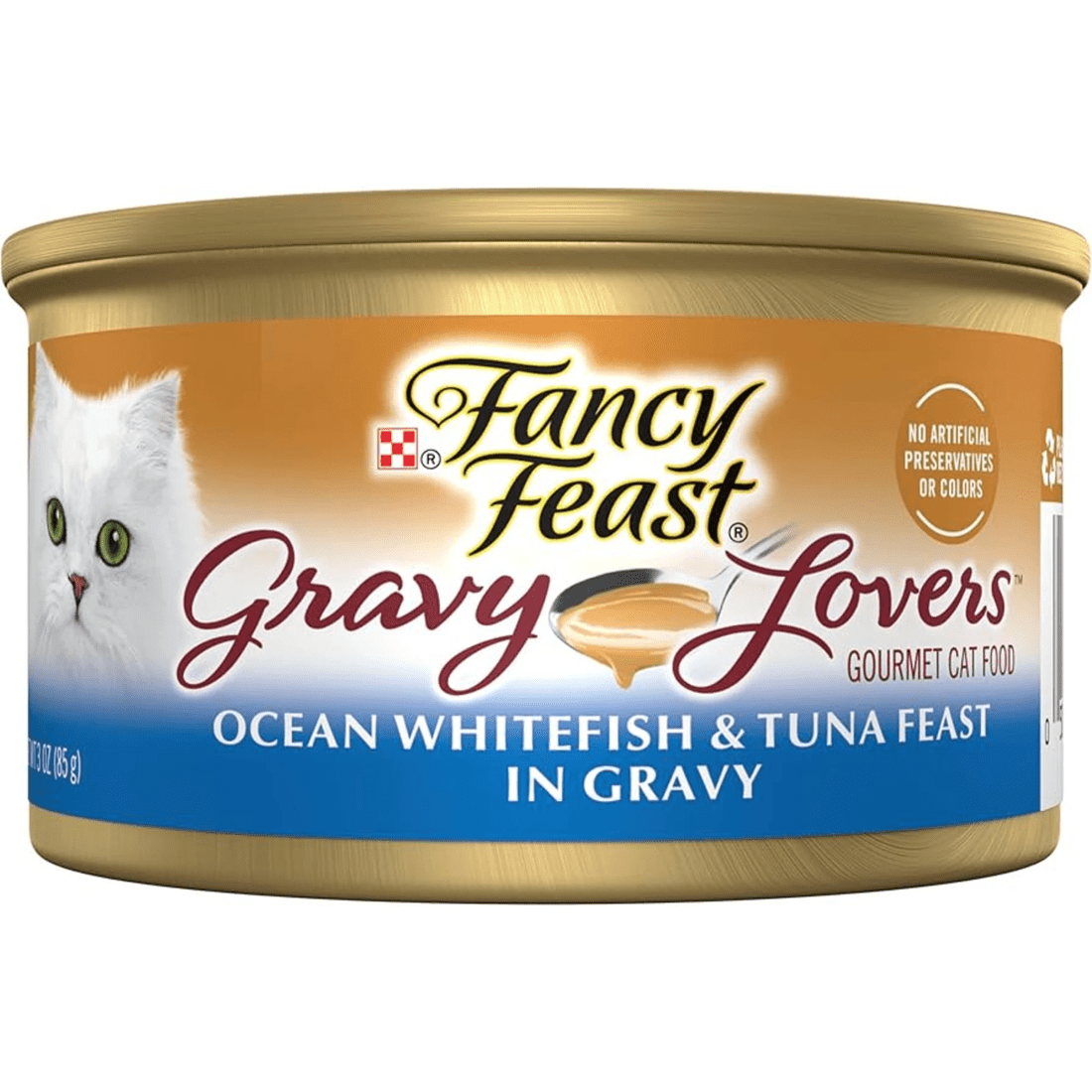 1 Fancy Feast Gravy Lovers Ocean White Fish 24X85g, 1 of 6
