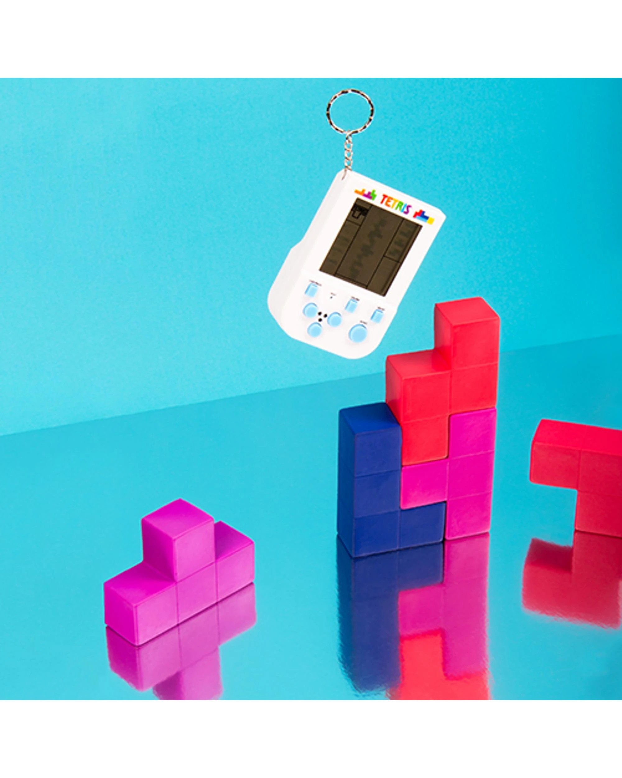 4 Tetris Arcade Electronic Game Keychain, 4 of 4