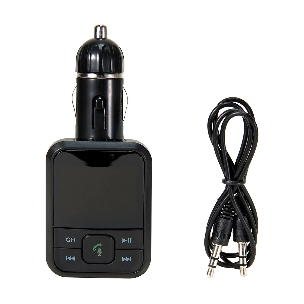 2 Bluetooth FM Car Transmitter - Anko - Black, 2 of 7
