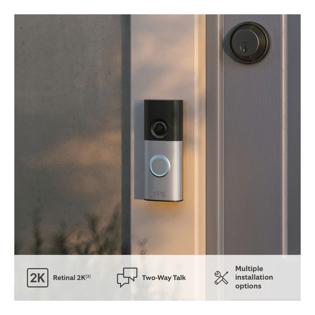 3 Ring Wired Video Doorbell Plus 2nd Gen, 3 of 7