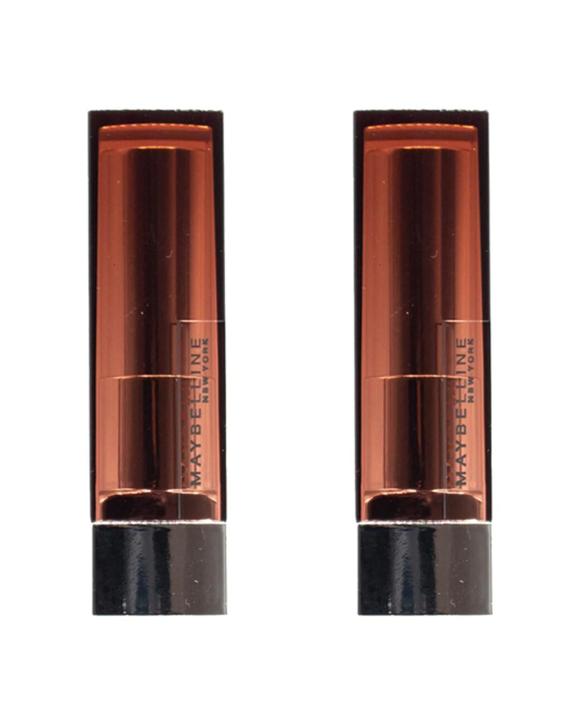 Maybelline Colour Sensational Lipstick 2PK 4.2g Hydrating Finish Warm Me Up 235 - Beige