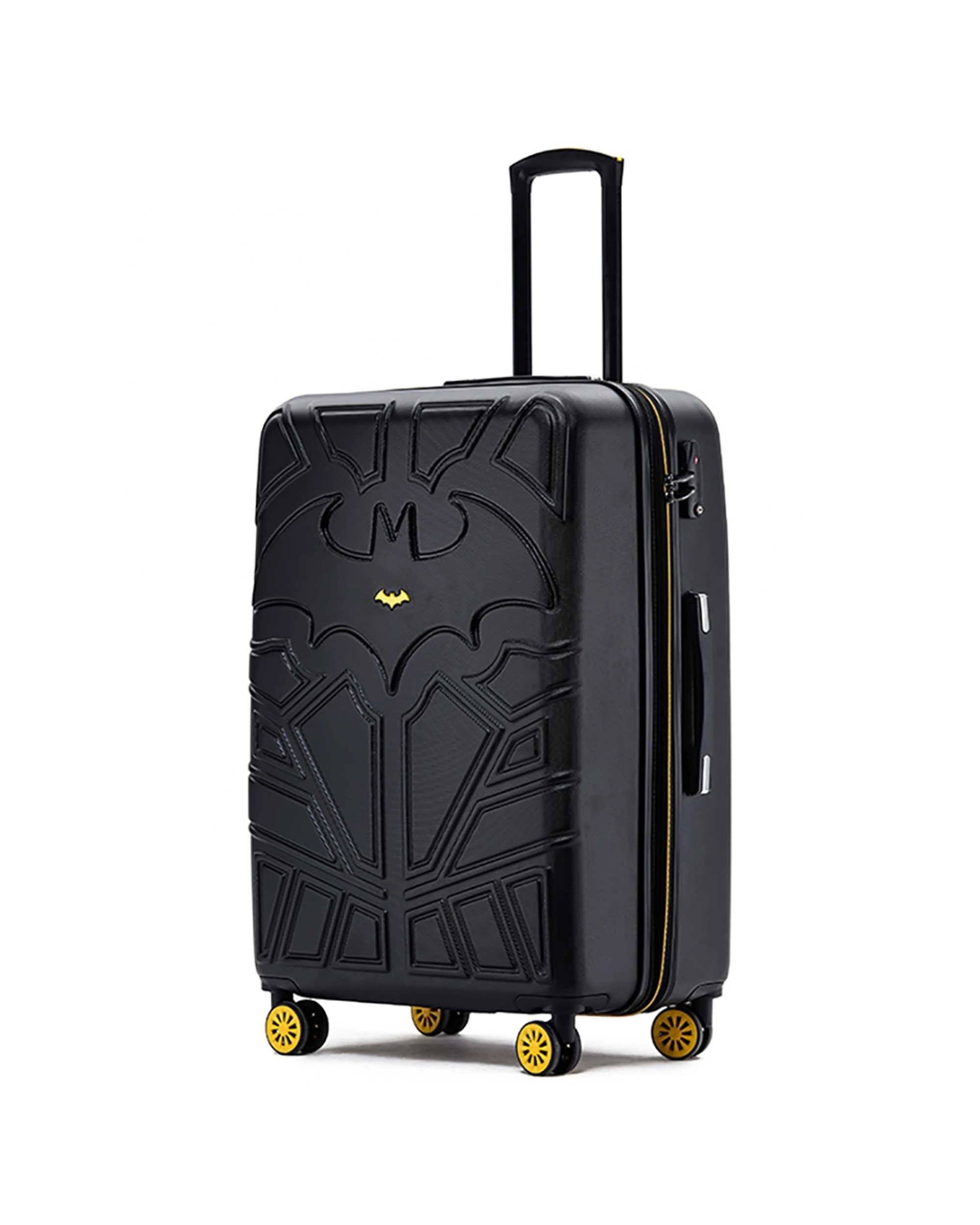 1 Batman 28" Trolley Checked Luggage Travel Suitcase Durable - Black, 1 of 7