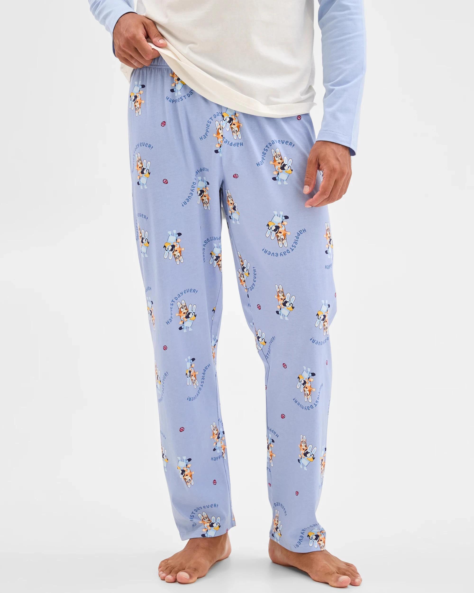 5 Family Matching Australian Cotton Easter Mens Pyjama Set - Bluey BLUEY, 5 of 8
