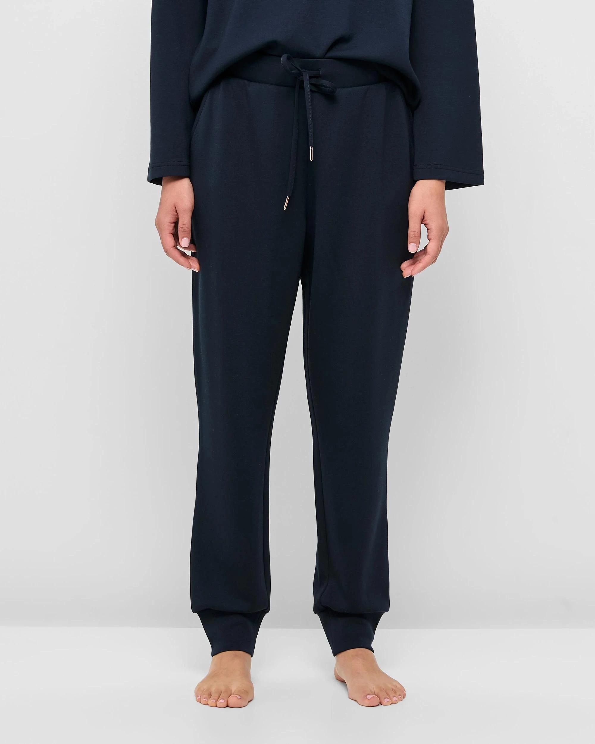 3 Target Woman Modal Blend Sleep Jogger Pants NAVY BLUE, 3 of 10