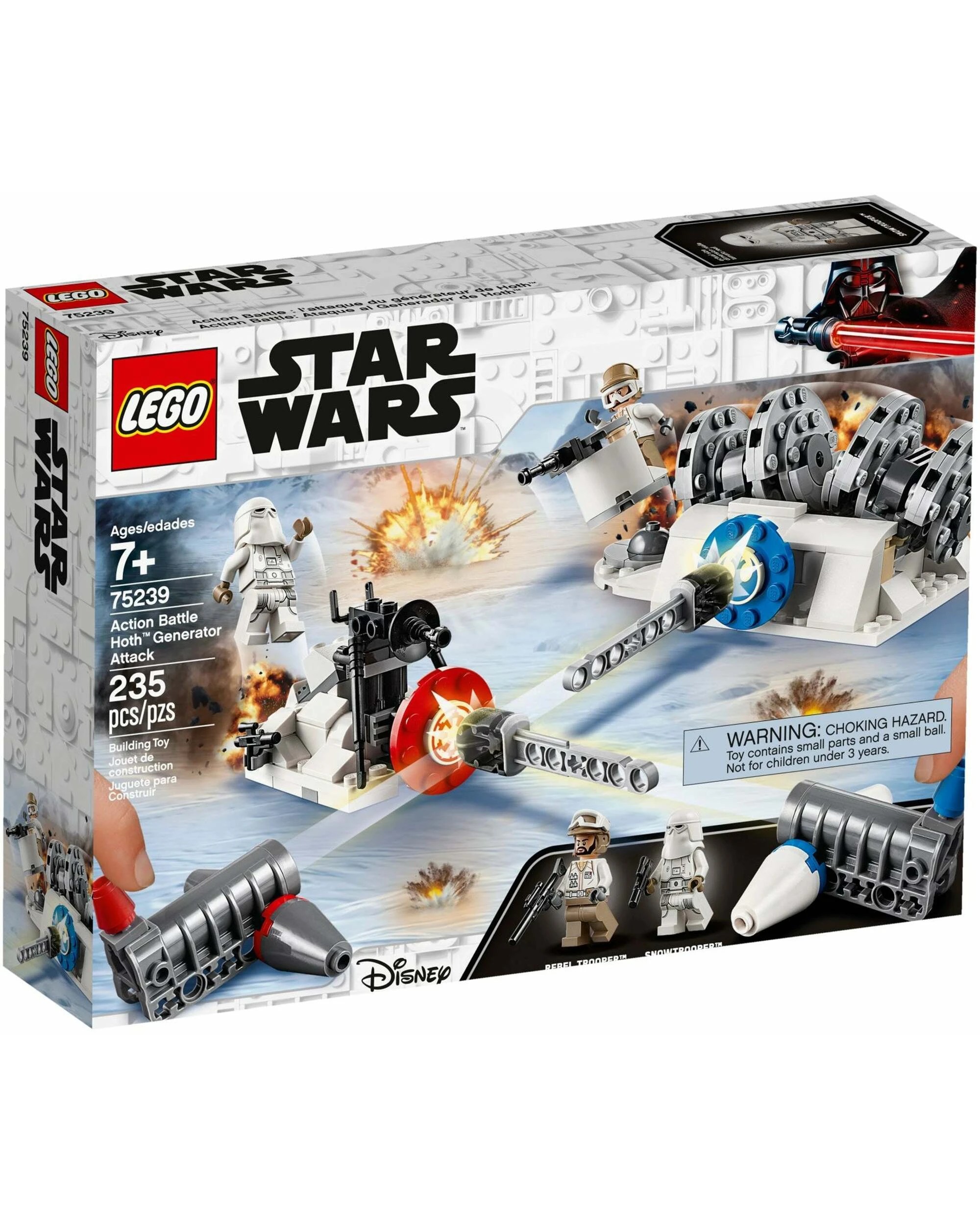 1 LEGO Star Wars The Empire Strikes Back Action Battle Hoth Generator Attack 75240, 1 of 4