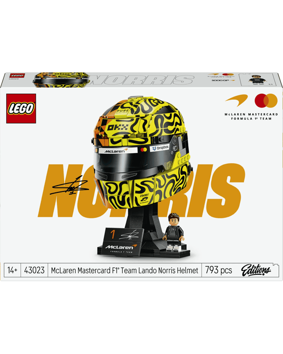 LEGO Editions McLaren Mastercard F1 Team Lando Norris Helmet 43023