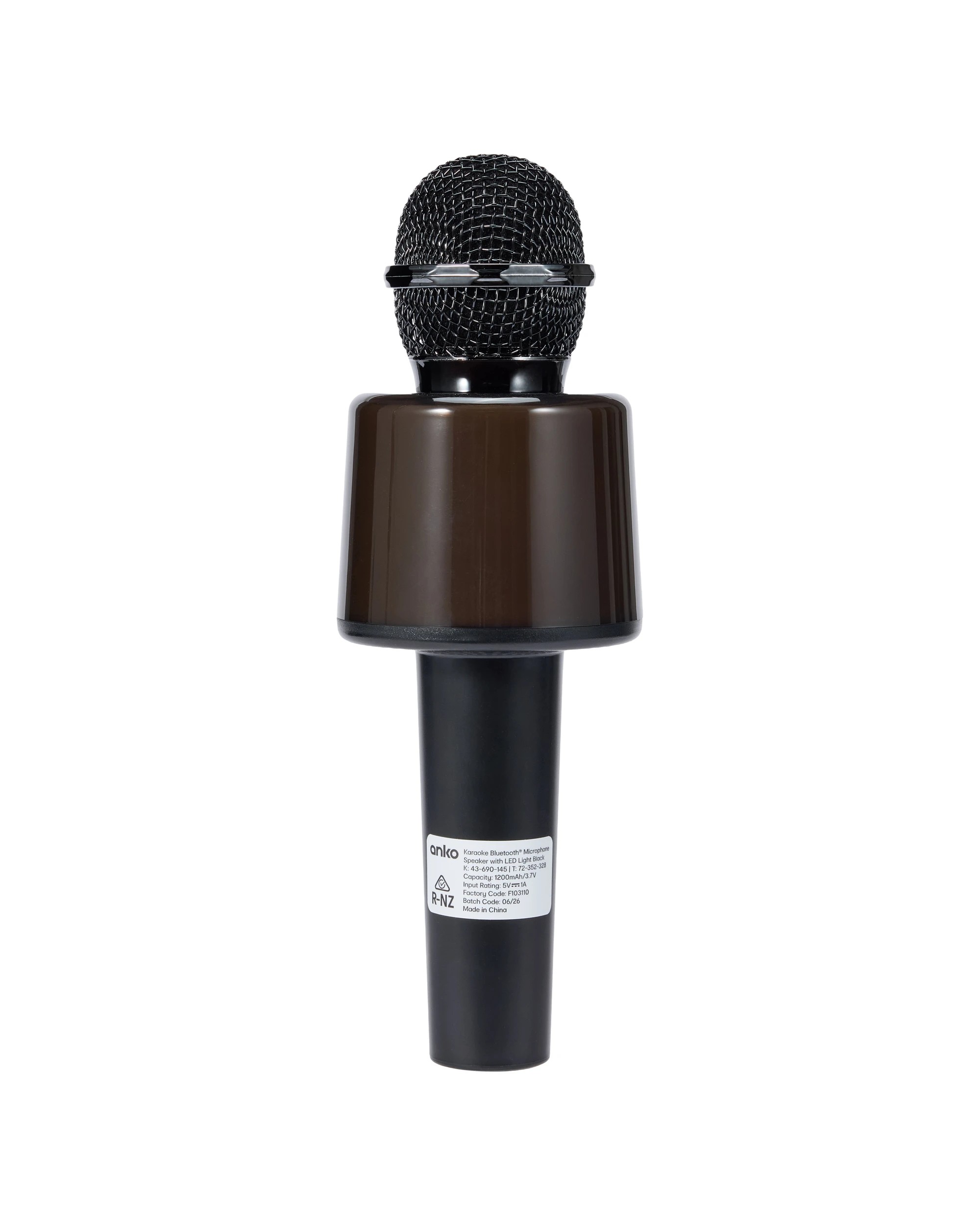3 Karaoke Bluetooth Microphone - Black, 3 of 10