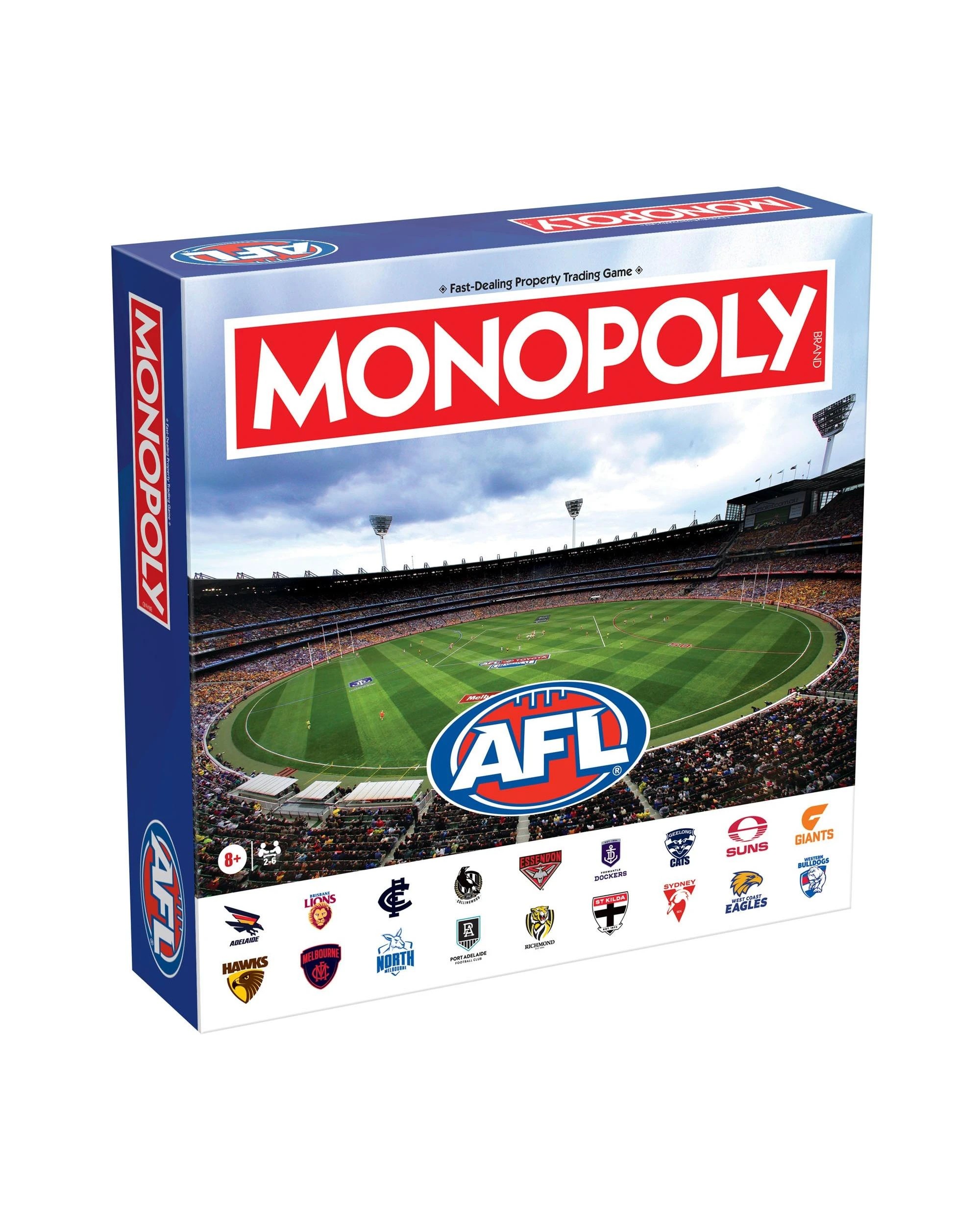 1 Monopoly AFL Refresh Edition Board Game, 1 of 9
