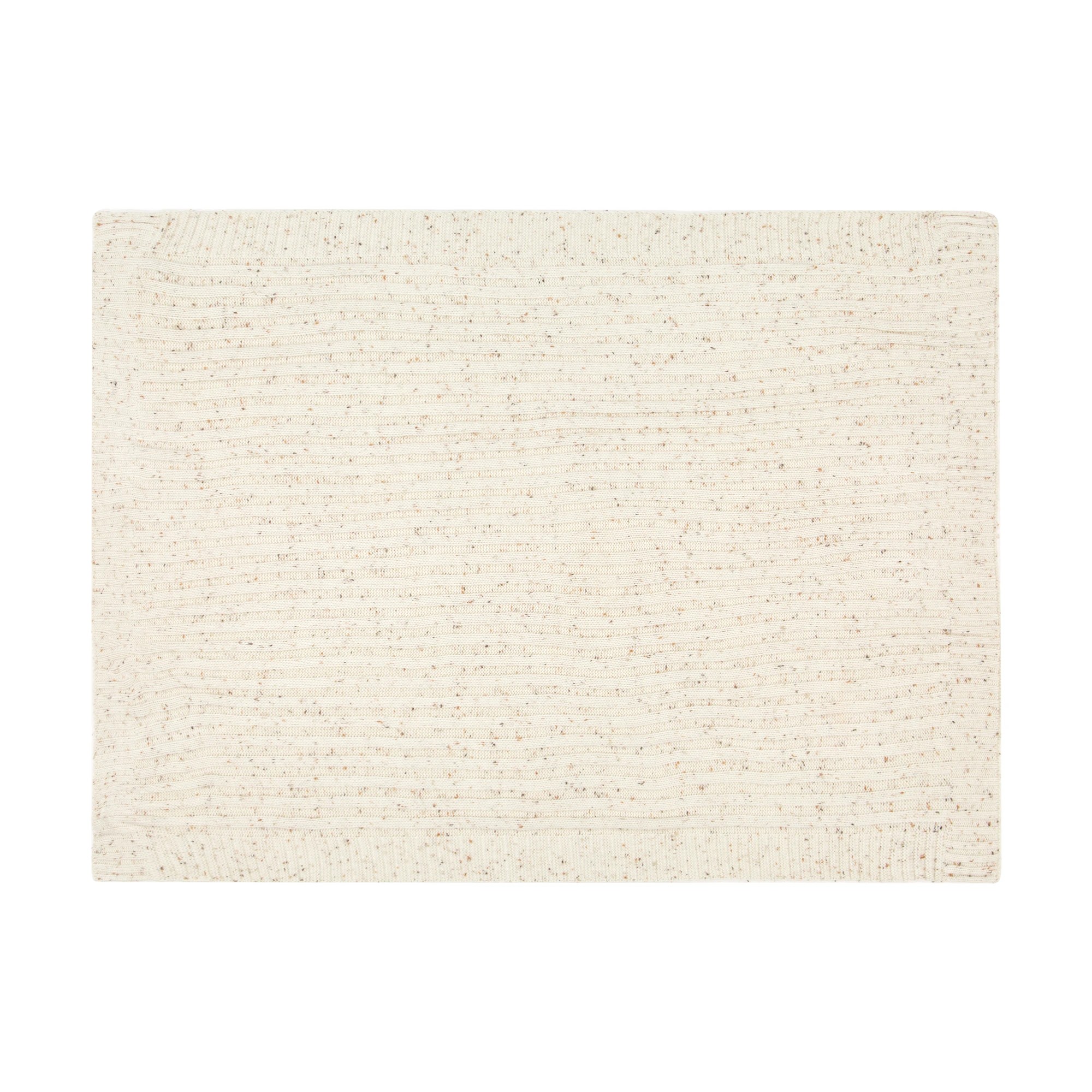 2 Rib Knitted Blanket, 2 of 5