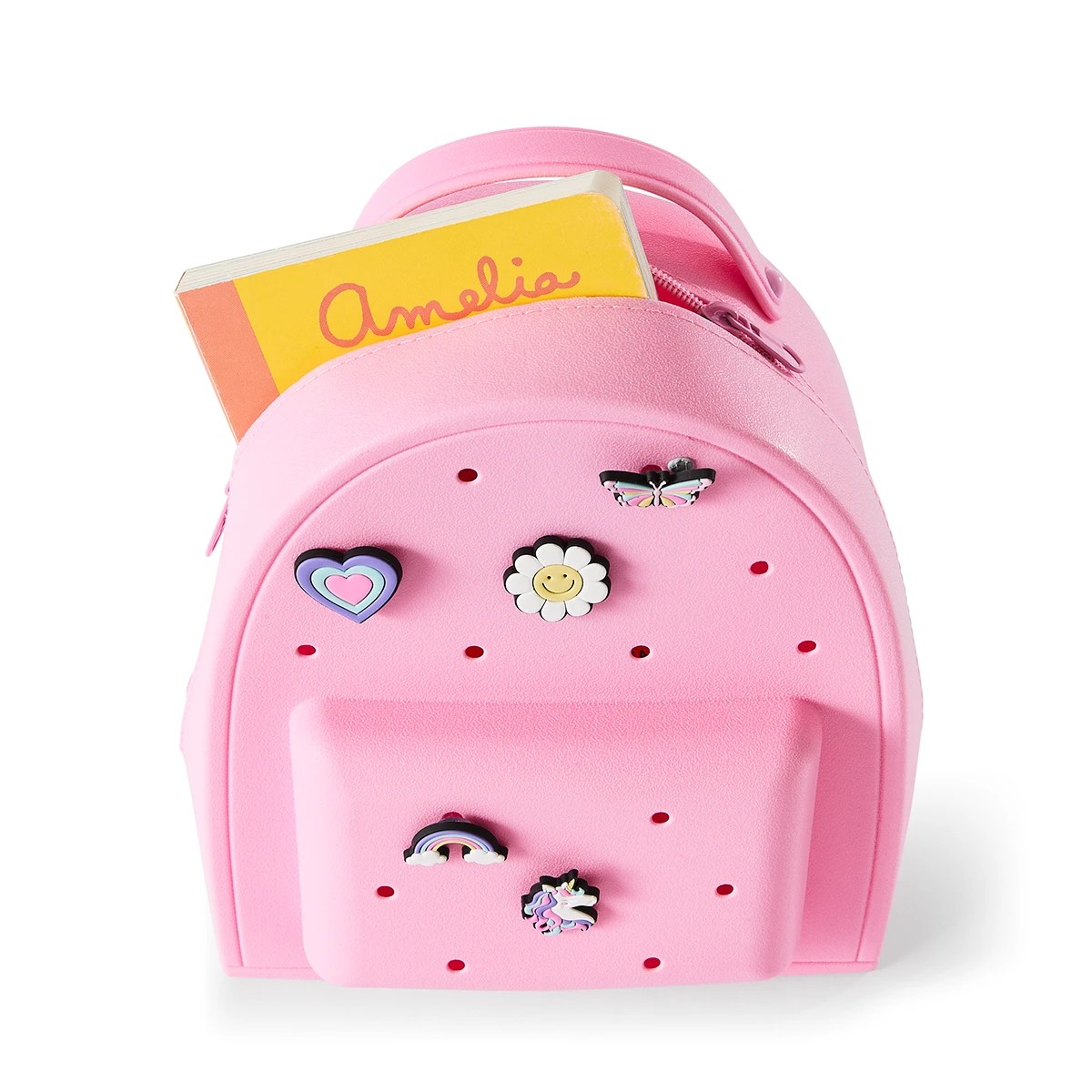 2 Mini Backpack with Charms - Pink, 2 of 10