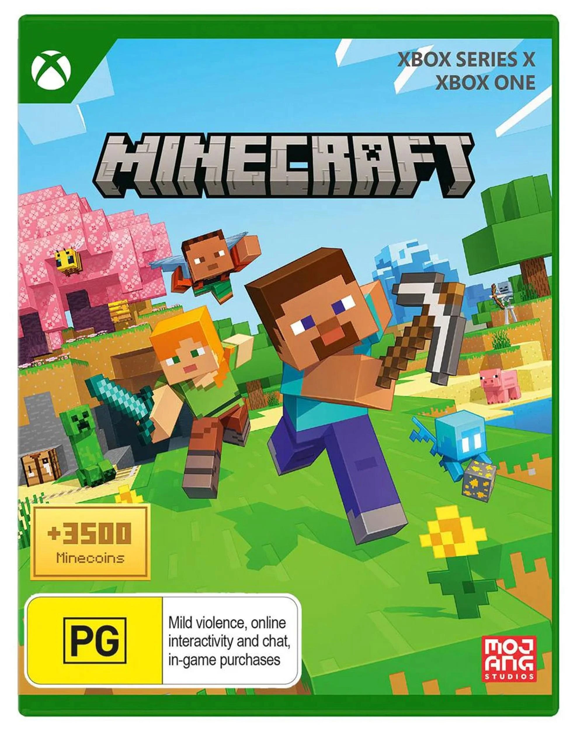 1 Mojang Minecraft + 3500 Minecoins Bundle - Xbox Series X, Xbox One, 1 of 10