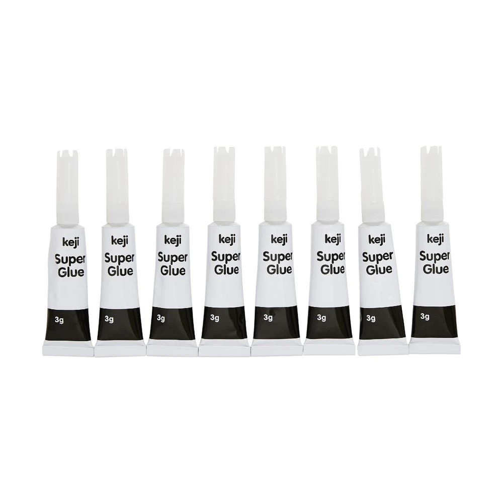 2 Keji Super Glue 3g 8 Pack, 2 of 3