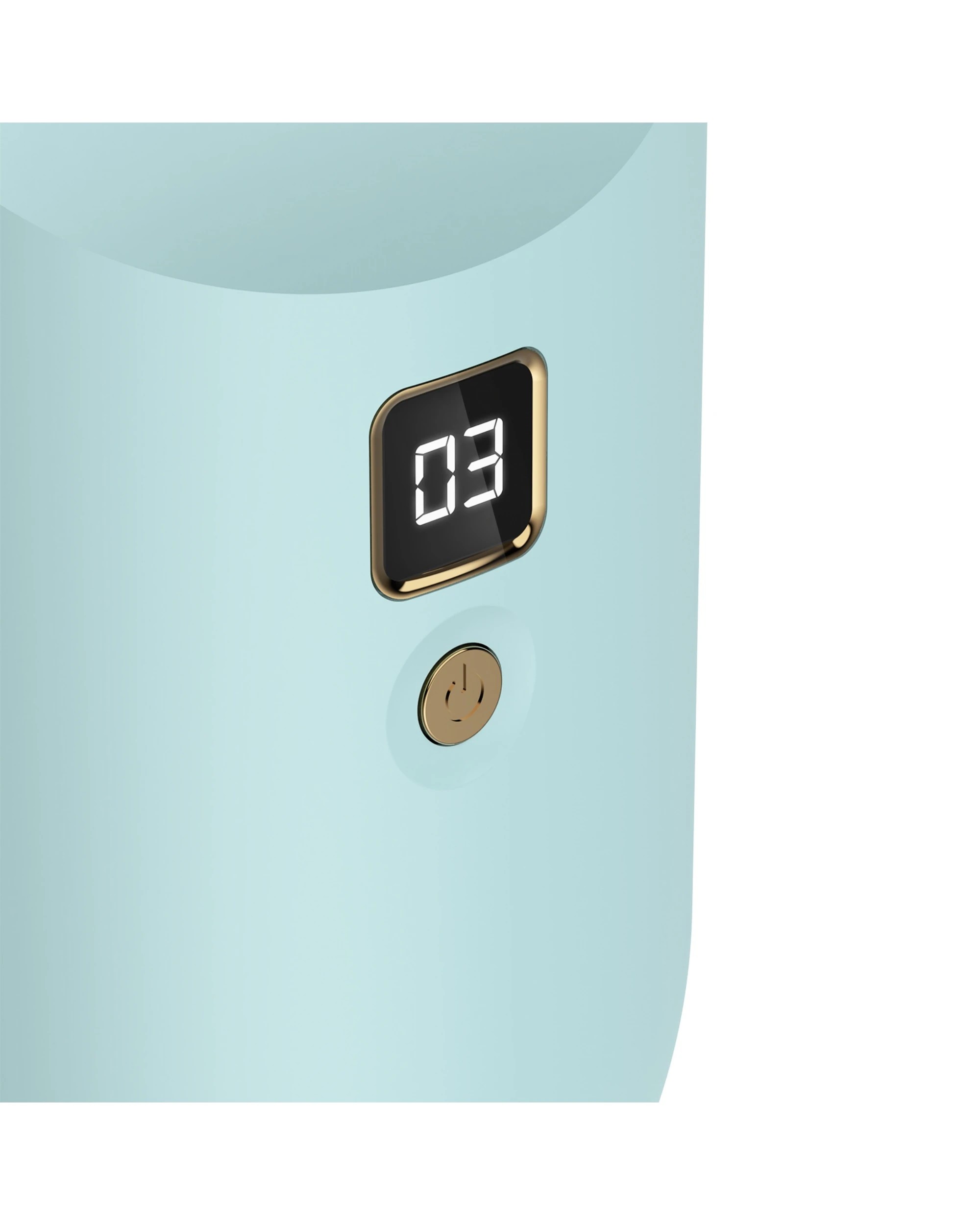 7 ADVWIN USB Desk Fan, Portabl Bladeless Fan Rechargeable Stand Fan for Home, Office, Dorm Blue, 7 of 7