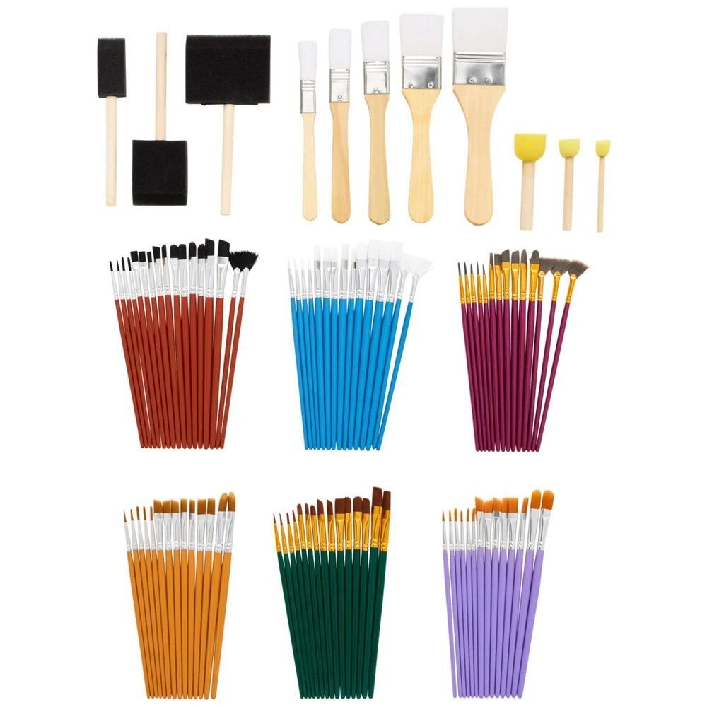 2 Born Taklon Value Paintbrush 100 Pack, 2 of 3