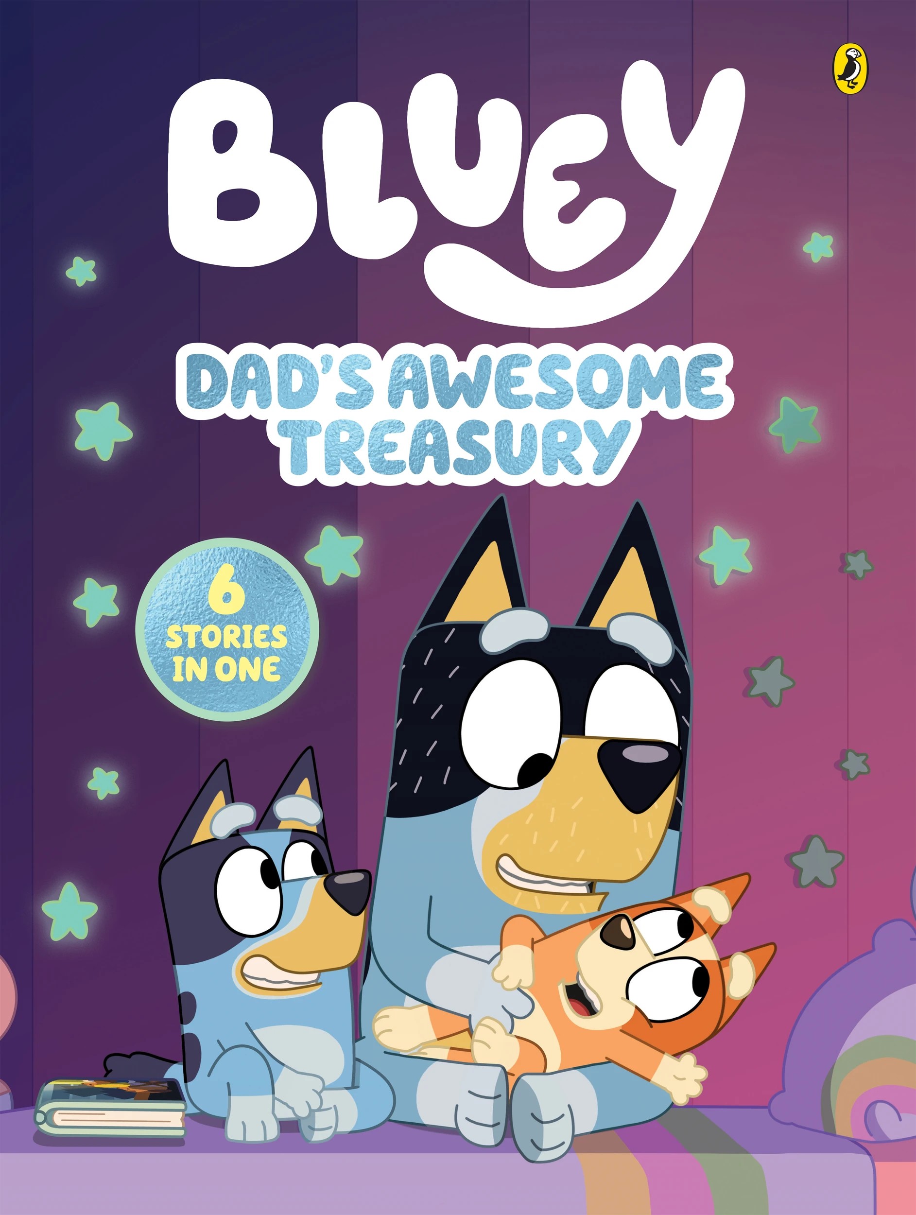 1 Bluey Dad's Awesome Treasury: 6 Stories in 1 - Book, 1 of 1
