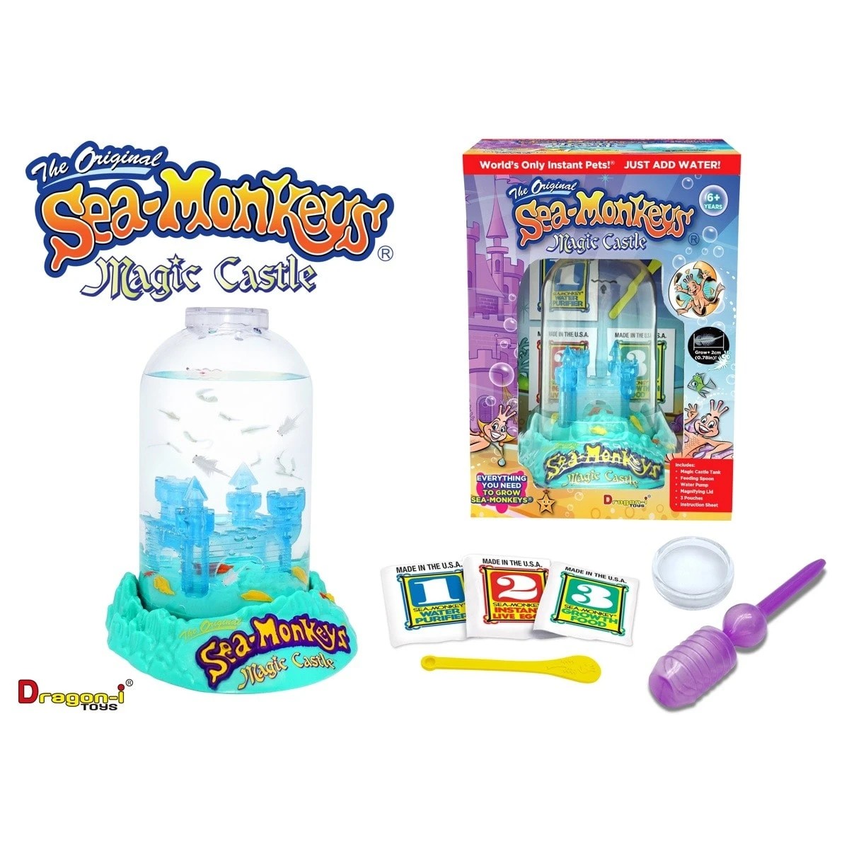 3 Sea-Monkeys Pets Playset - Assorted, 3 of 10