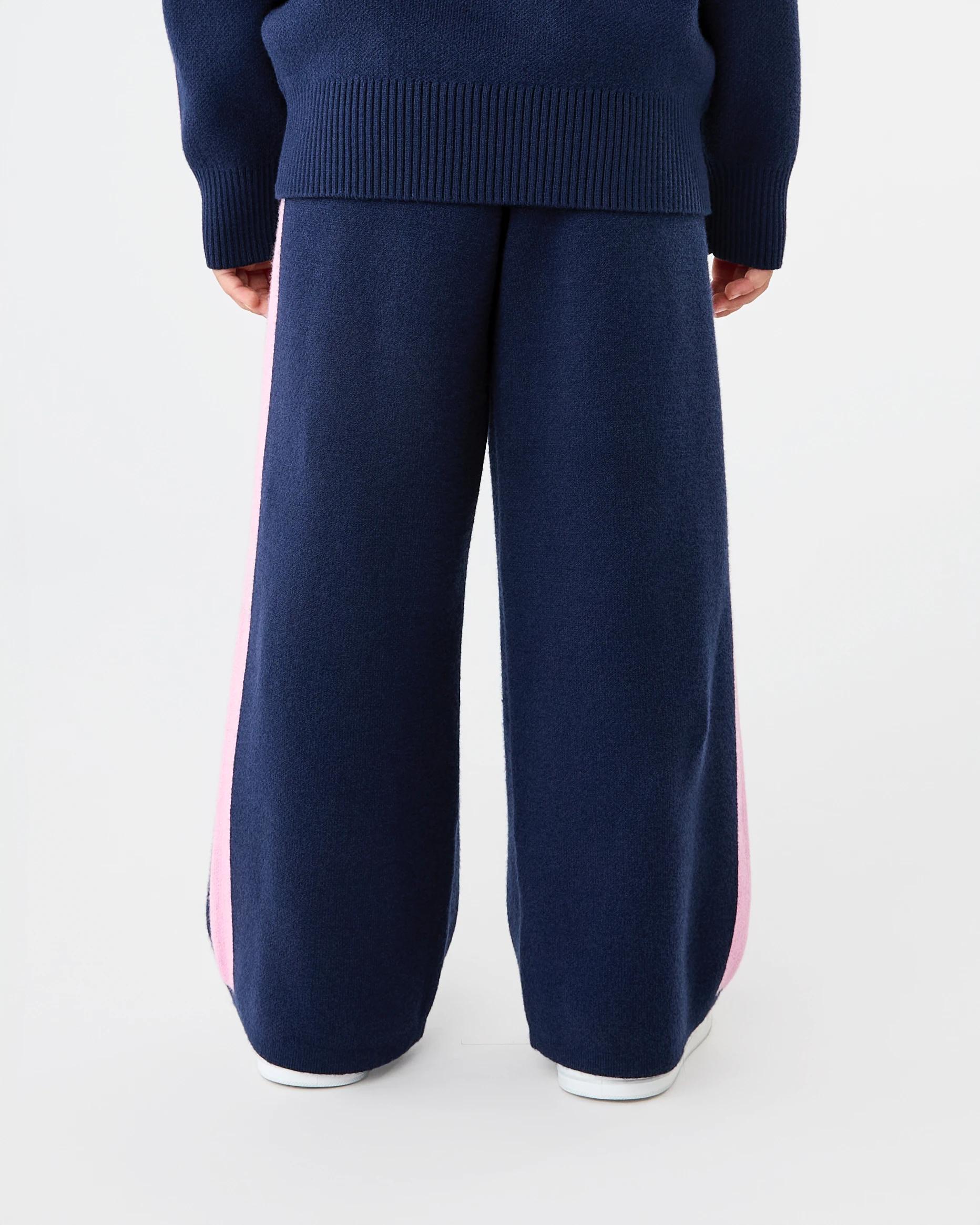 2 Bonded Knit Pants Dress Navy, 2 of 6