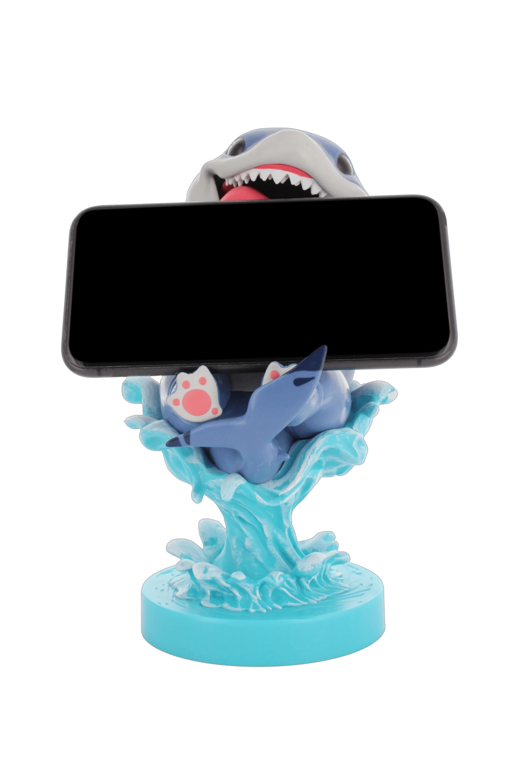 4 Cable Guys Controller Holder - Marvel Rivals: Jeff the Land Shark - Blue, 4 of 5