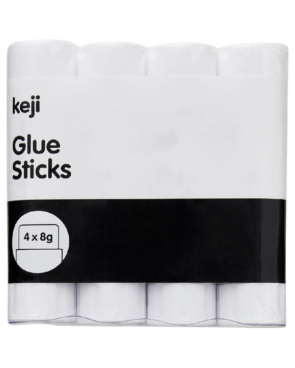 Keji Glue Stick 8g 4 Pack
