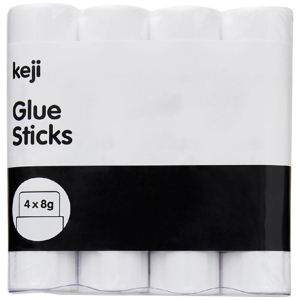 1 Keji Glue Stick 8g 4 Pack, 1 of 3