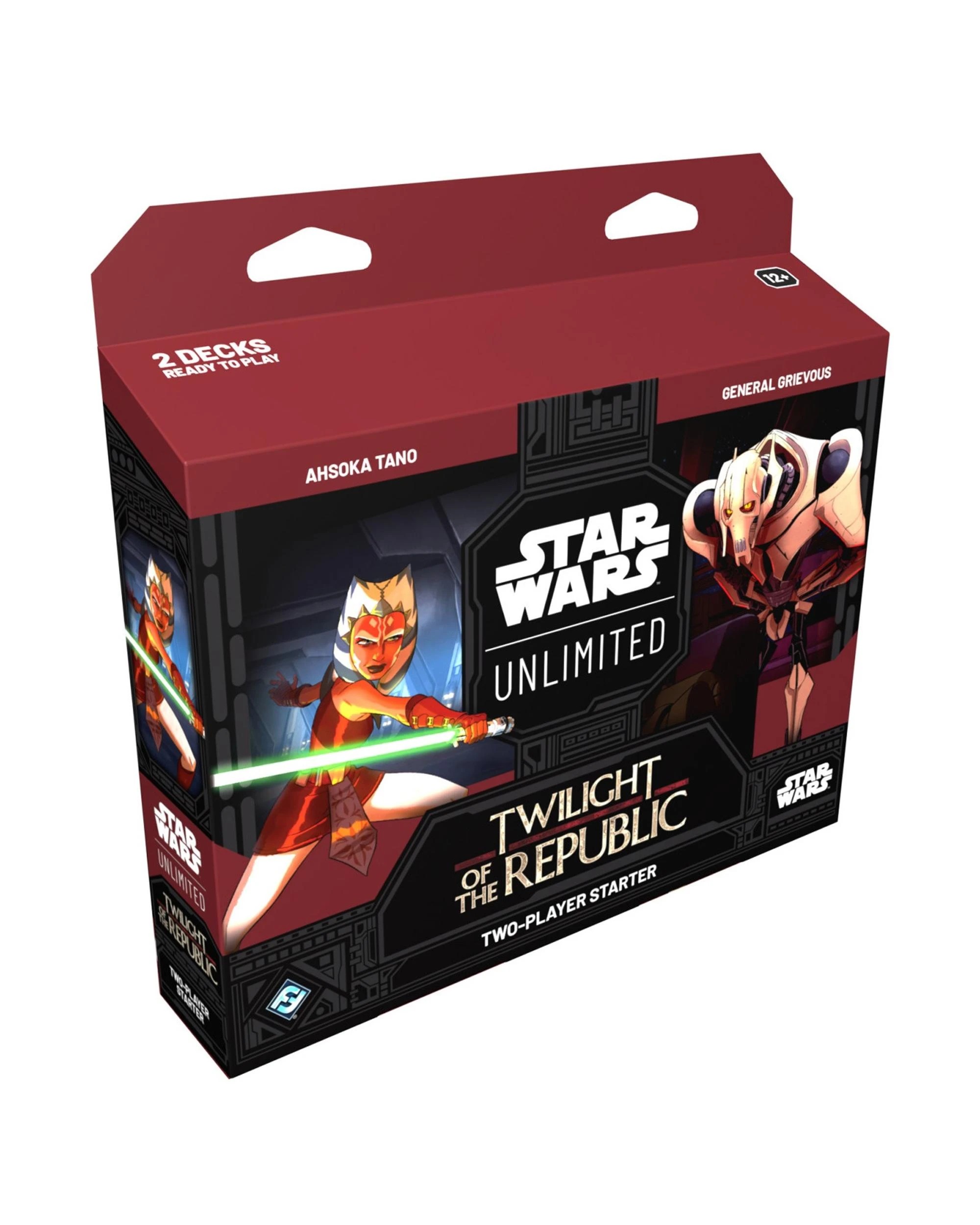 1 Fantasy Flight Games Star Wars Unlimited: Twilight of the Republic Trading Card Two Player Starter Set, 1 of 3