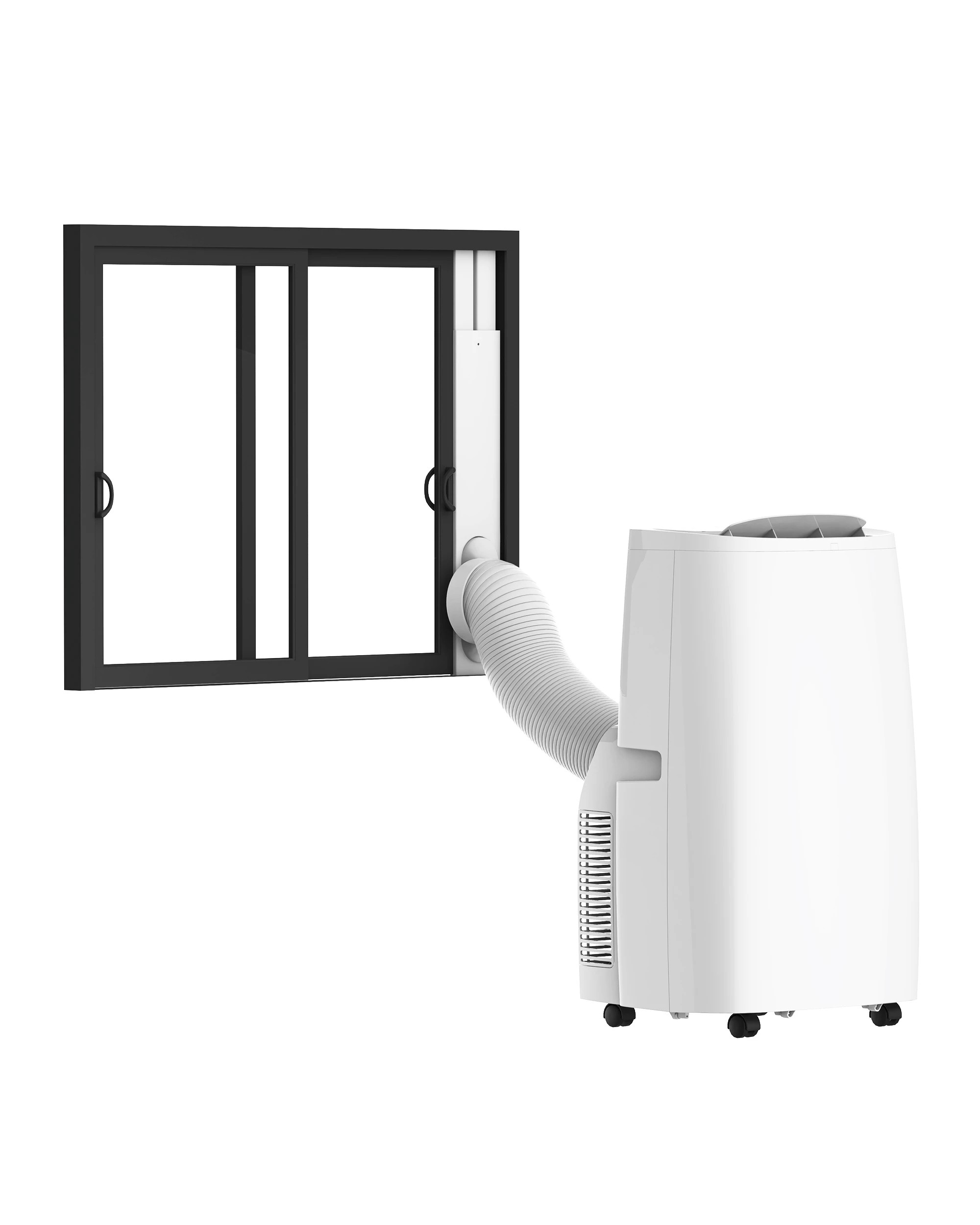 6 Advwin Portable Air Conditioner Evaporative Cooler Fan 16000BTU White, 6 of 7