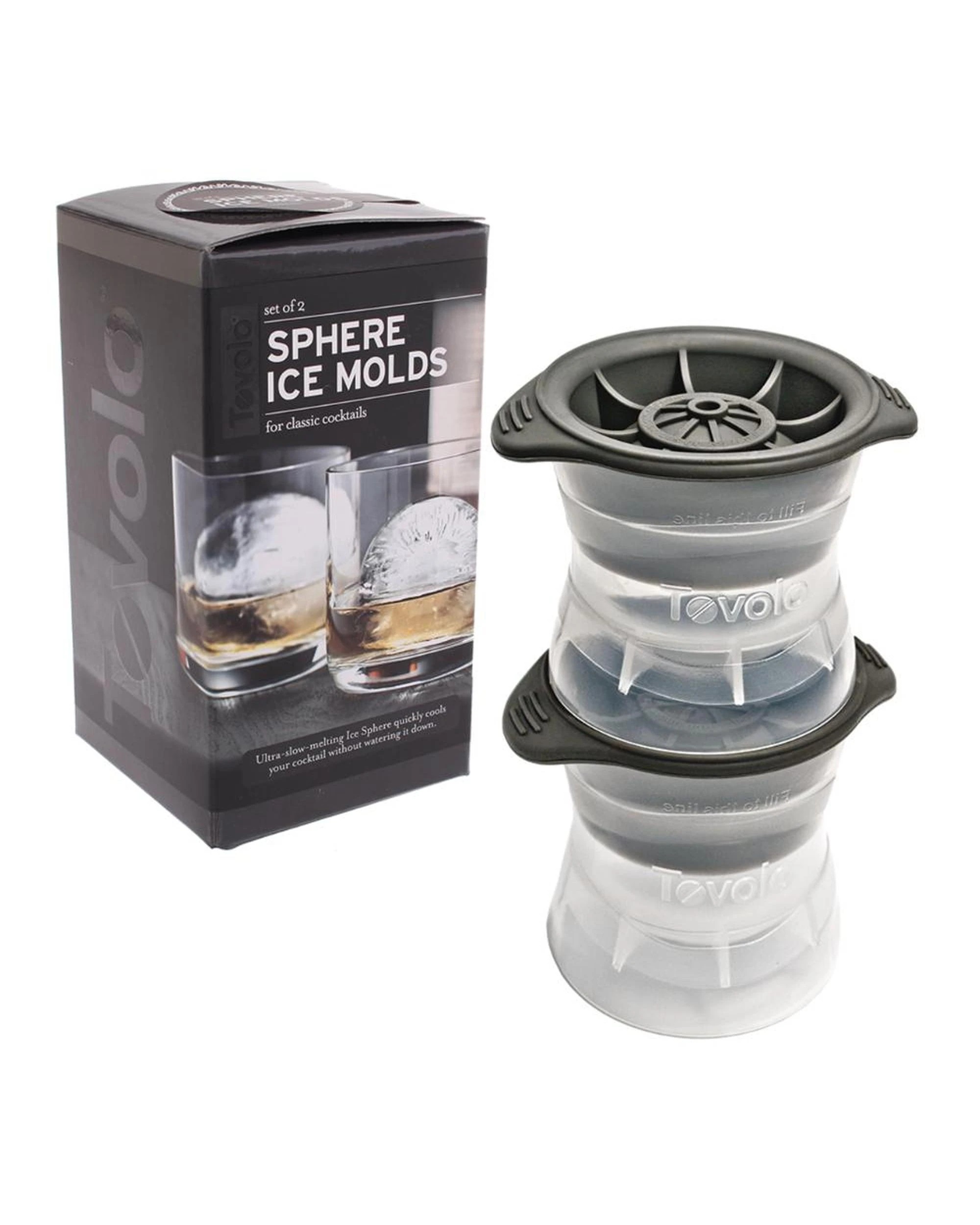 4 Tovolo Colossal Ice Sphere Mould  Set of 2, 4 of 6