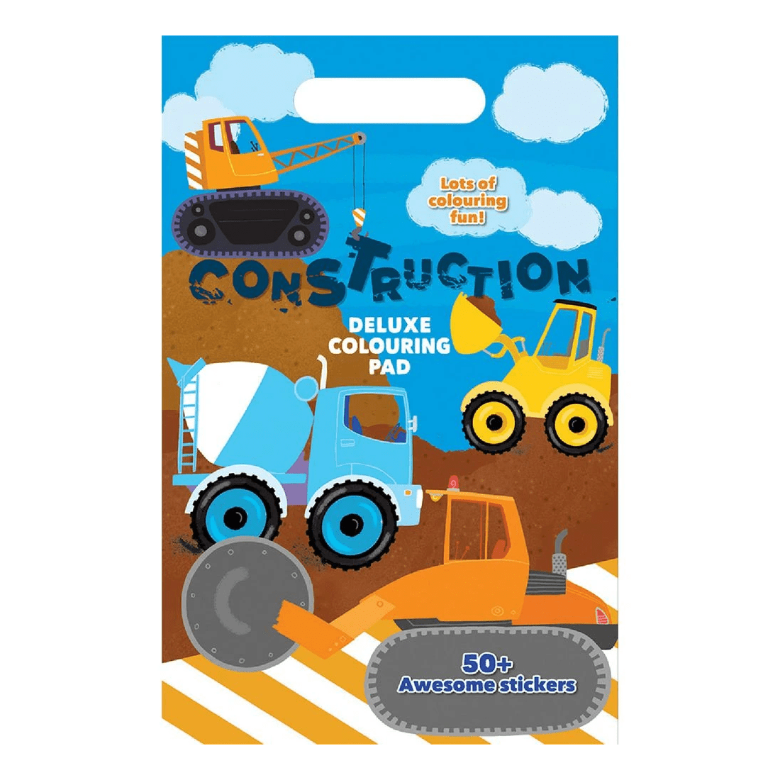 1 Lake Press Deluxe Colouring Pad Construction, 1 of 3