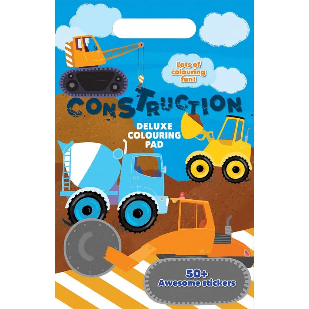 1 Lake Press Deluxe Colouring Pad Construction, 1 of 3