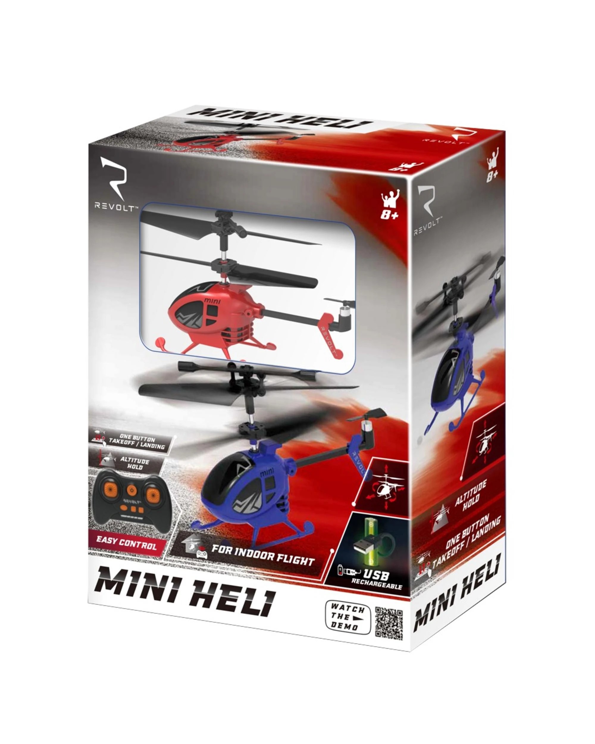 1 Revolt RC Mini Heli Radio Control Helicopter Assortment, 1 of 6